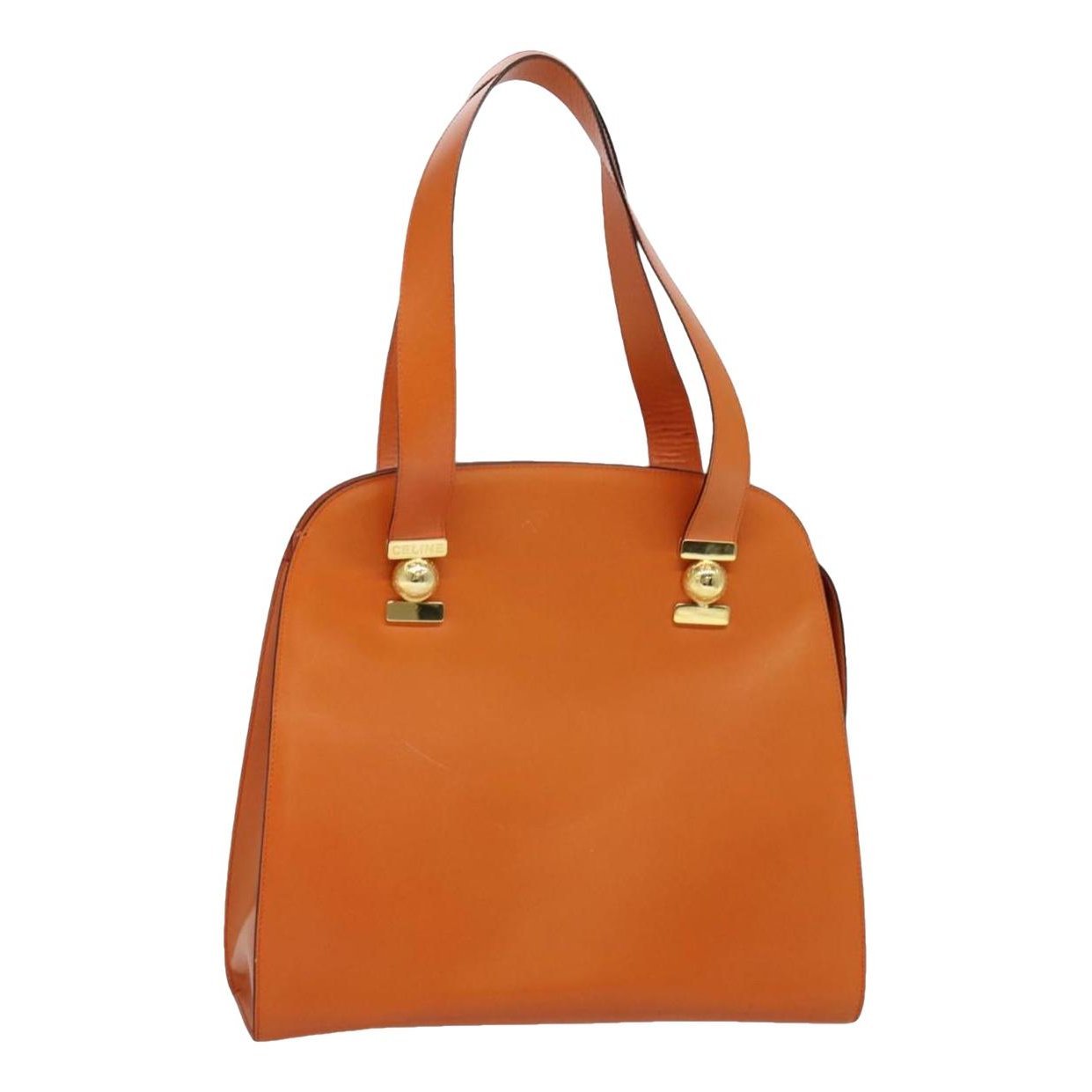Leather tote