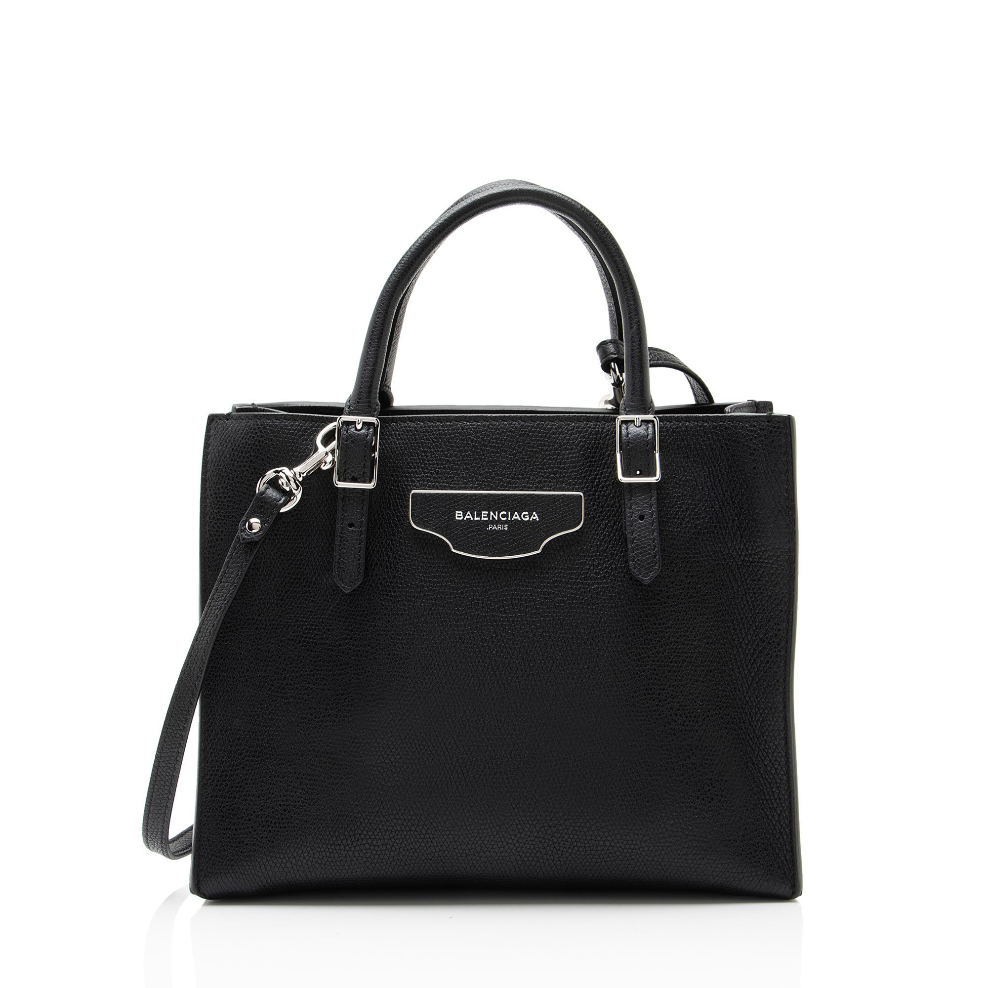 Papier leather tote