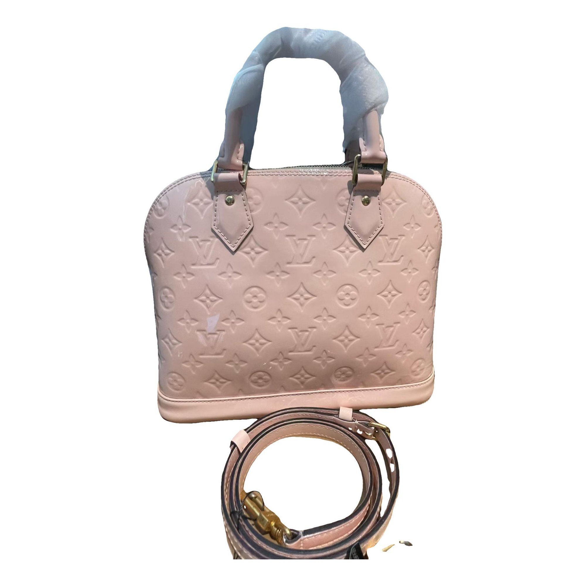Alma patent leather handbag