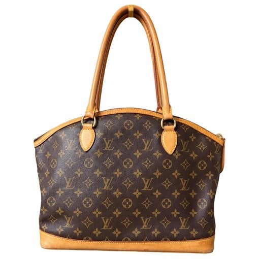 Lockit leather handbag