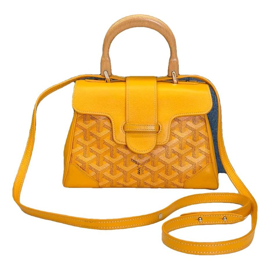 Goyard Saïgon leather crossbody bag