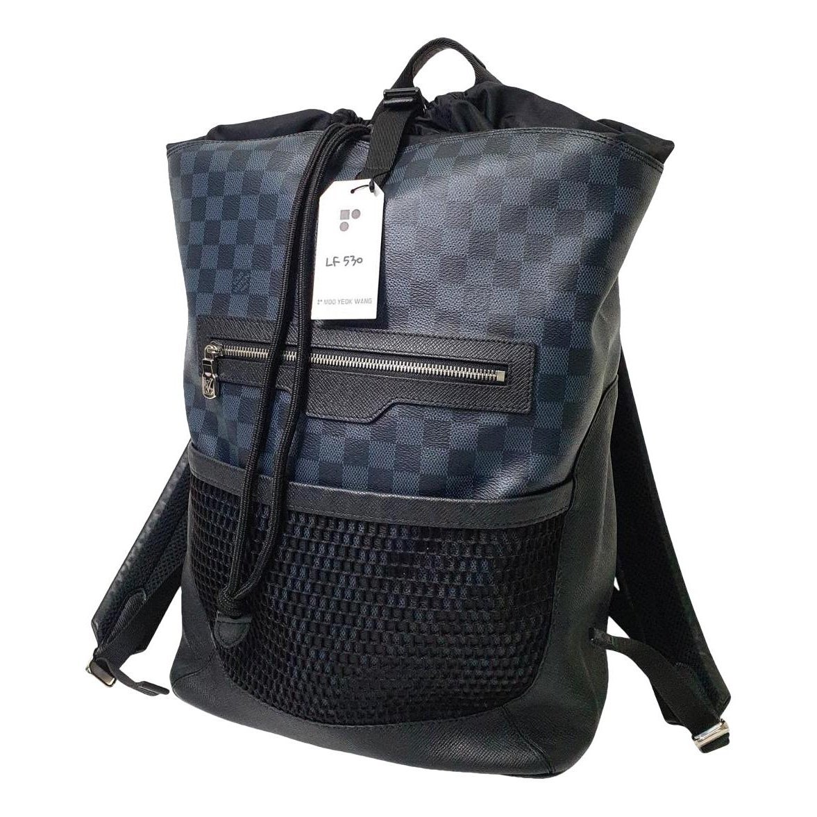 Leather backpack