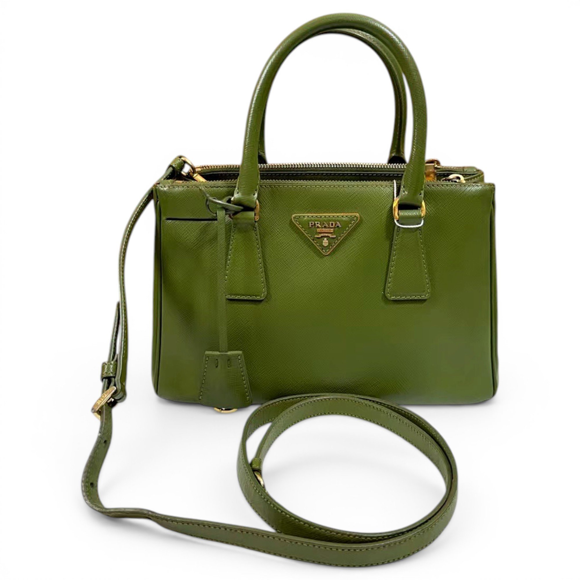 Galleria leather handbag