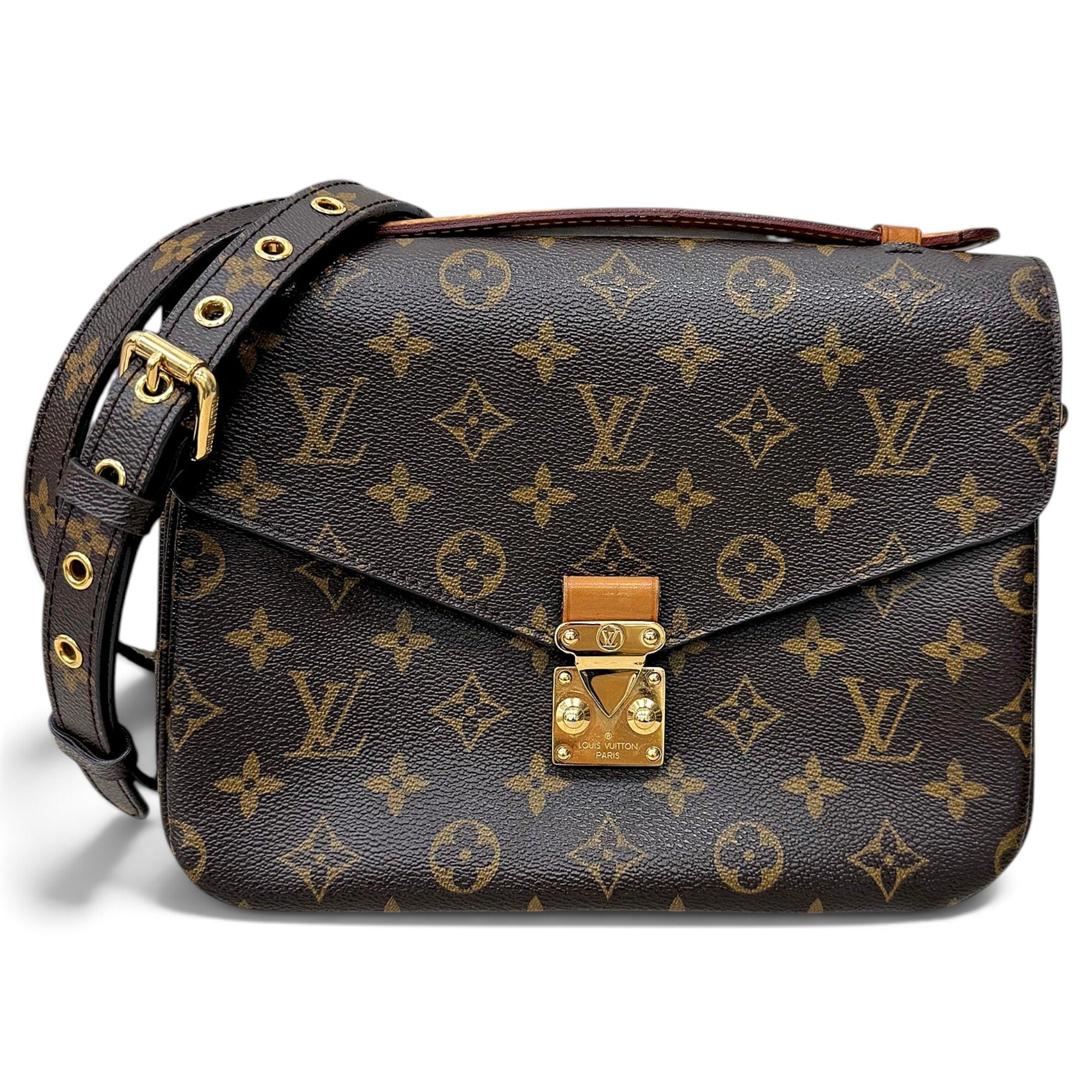 Metis leather handbag