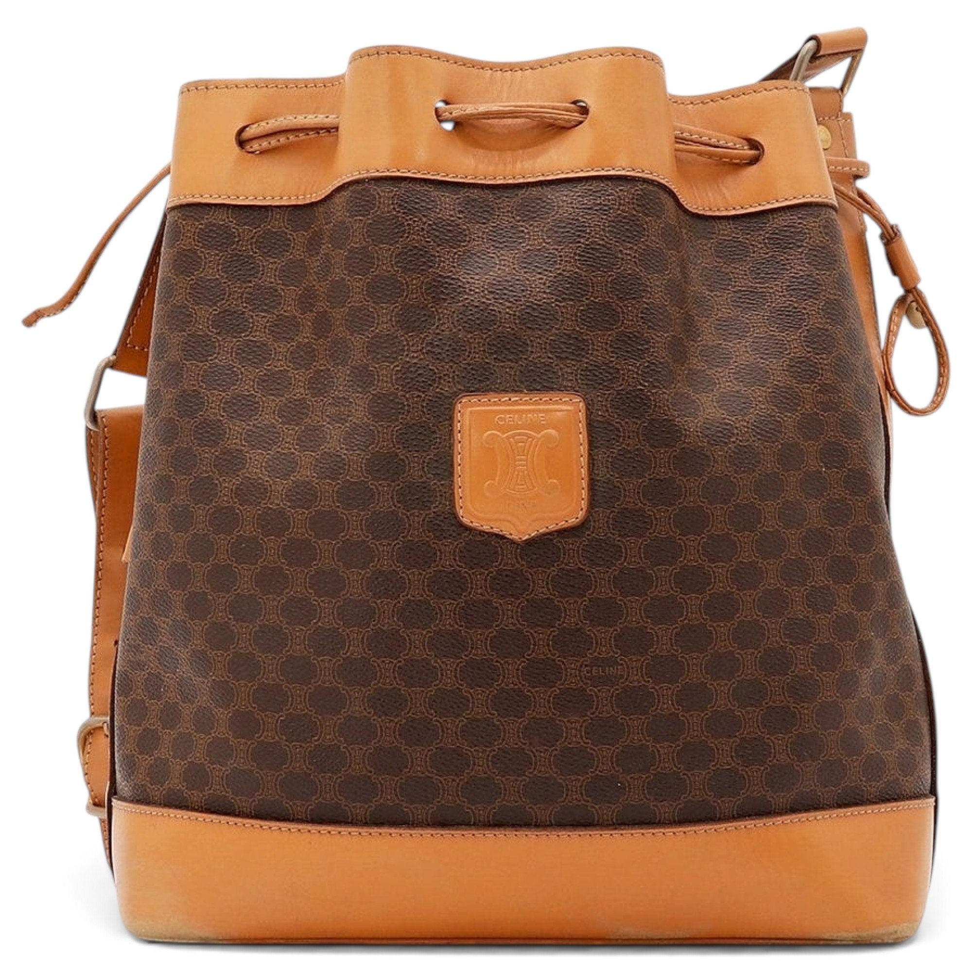 Triomphe leather handbag