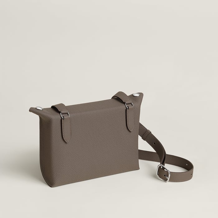 Gris Étain Bolso Hermès Videpoches