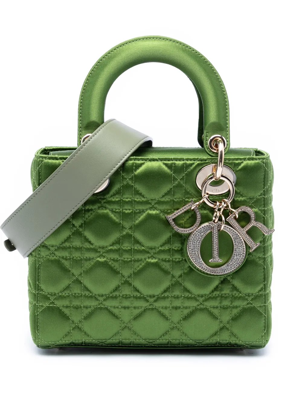 2019 Small Satin Cannage My ABCDior Lady Dior satchel