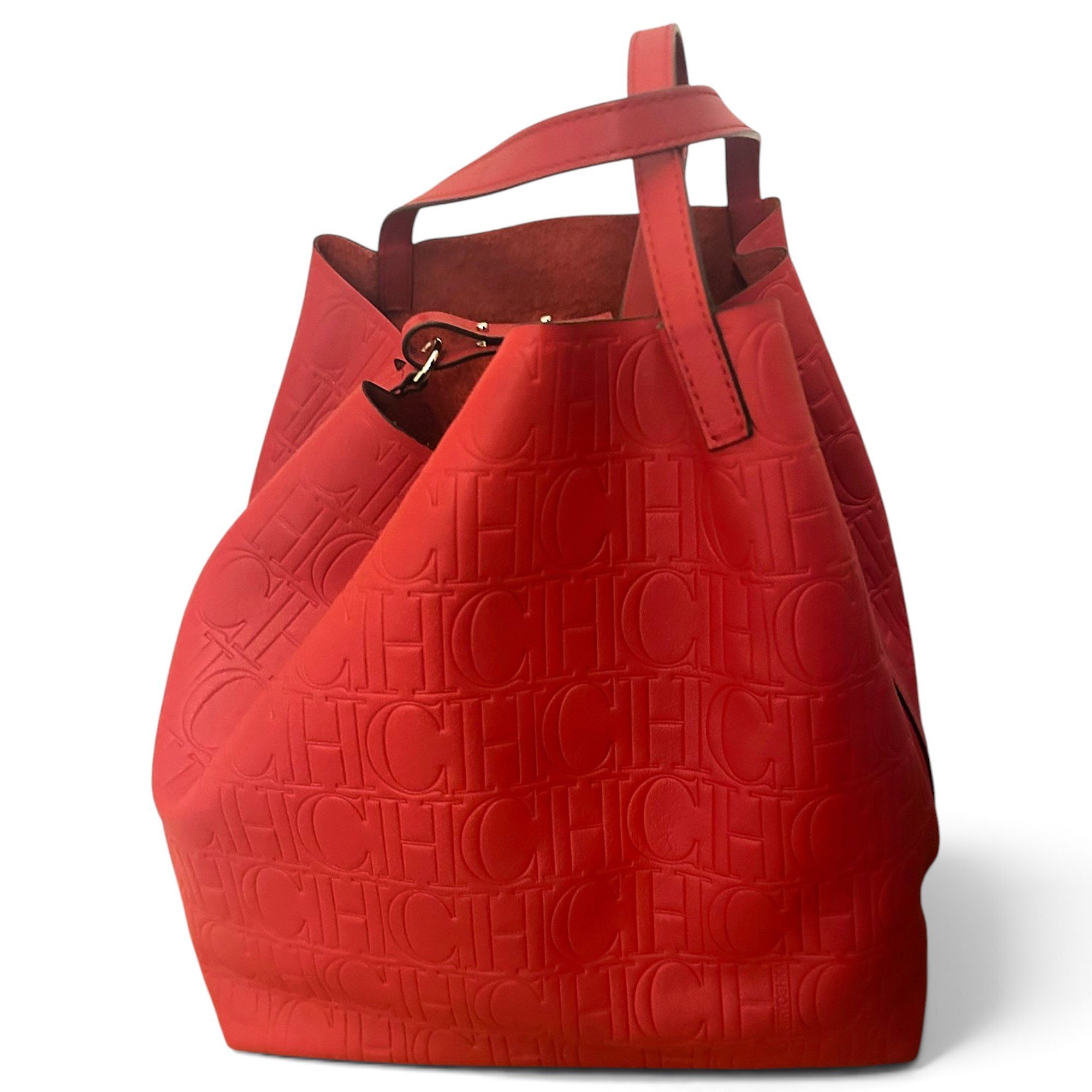 Leather tote