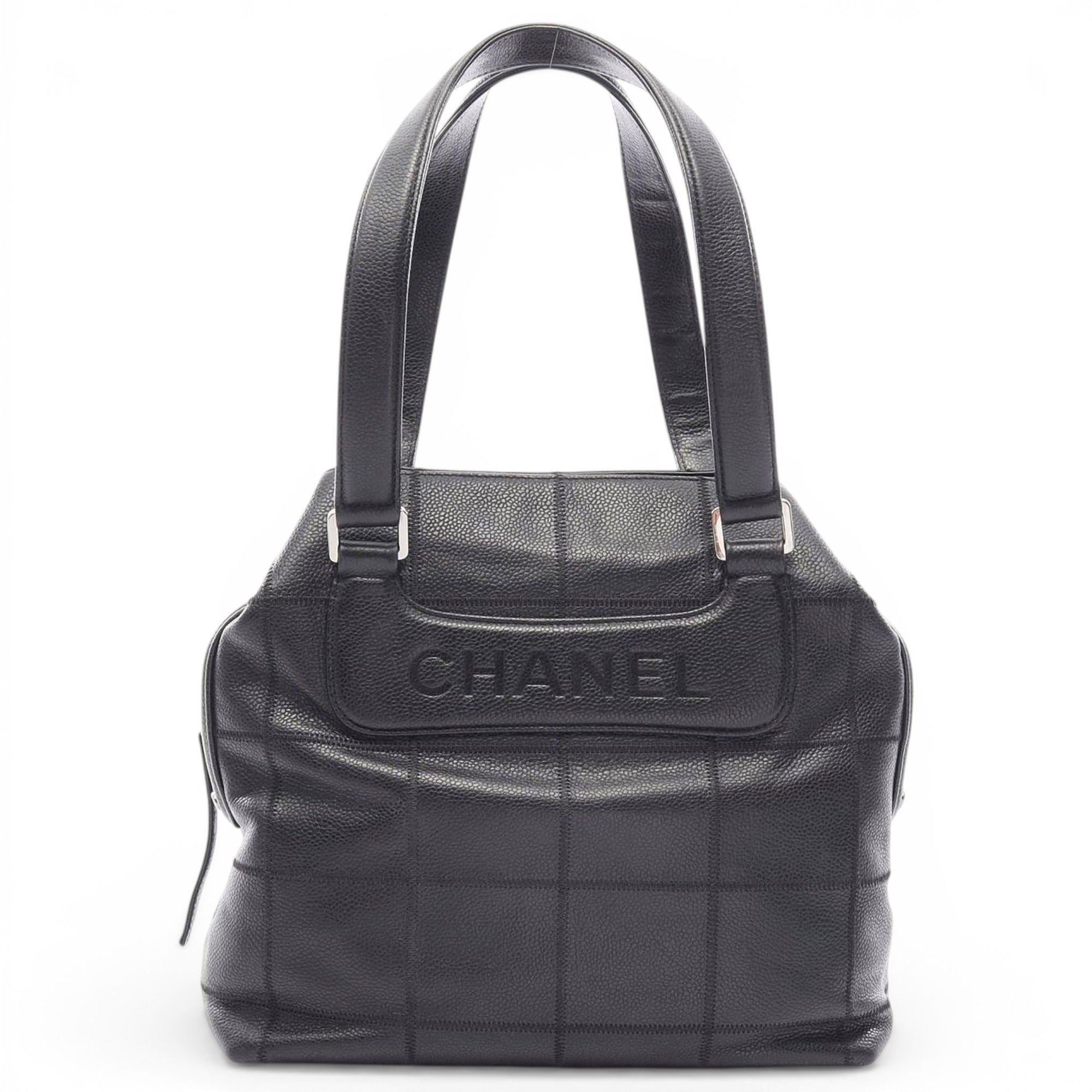Leather tote