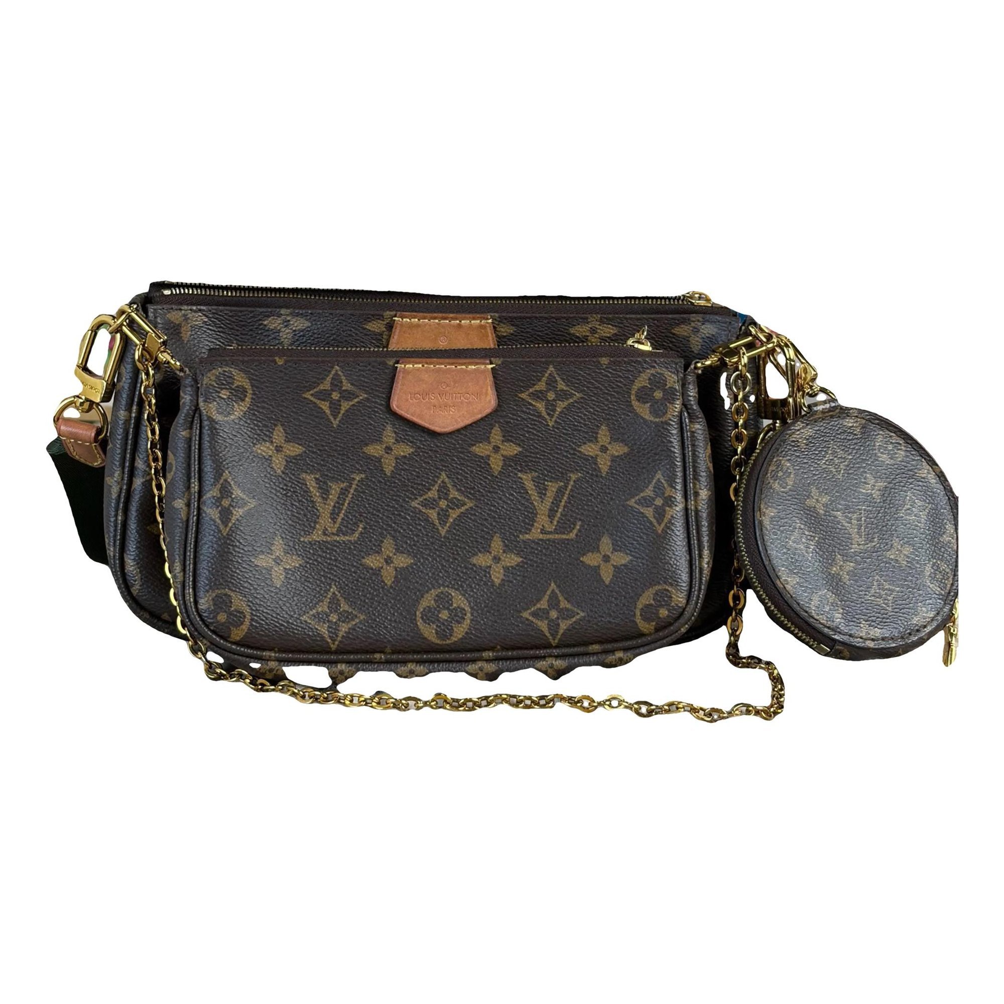 Multi Pochette Accessoires vinyl handbag