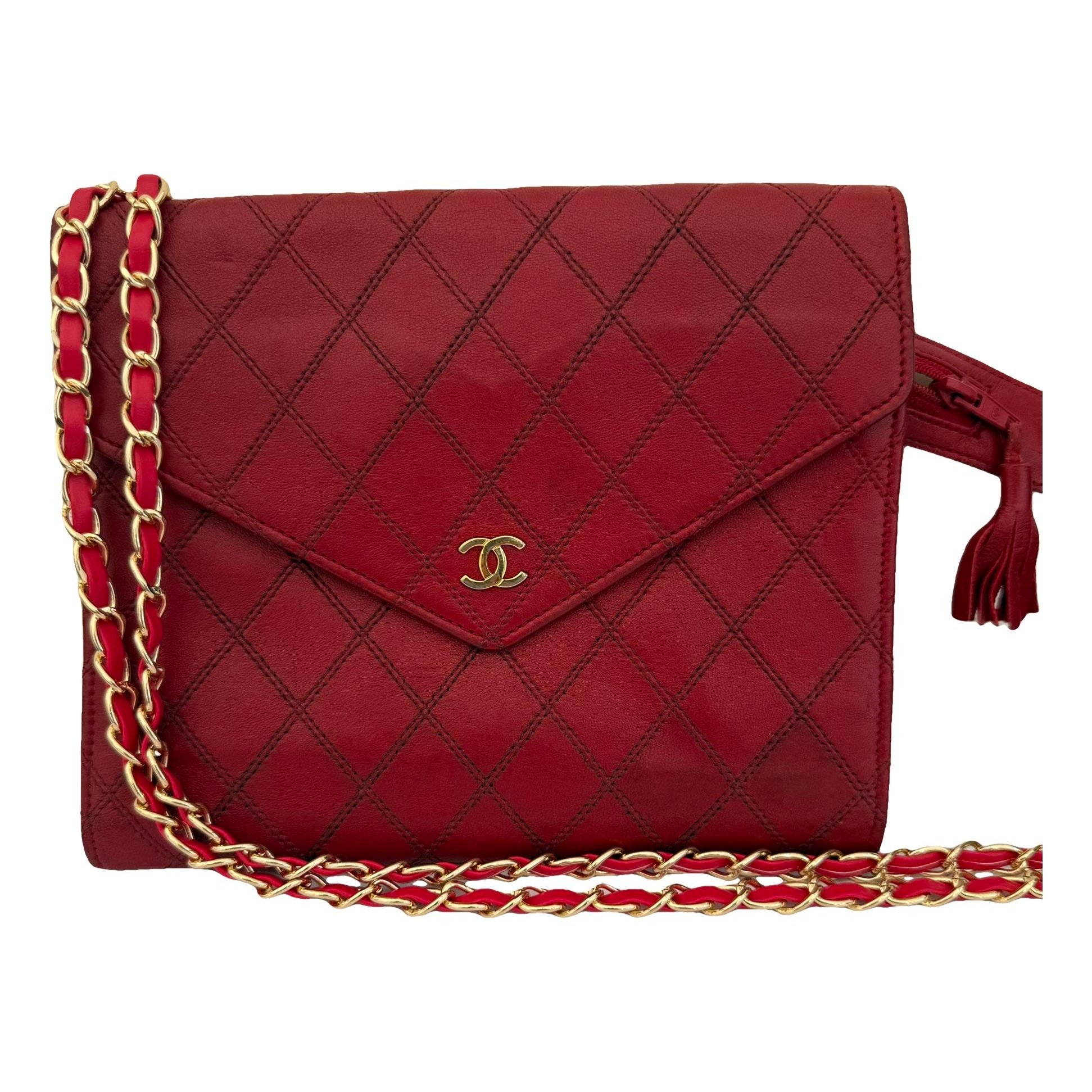Wallet On Chain Timeless/Classique leather crossbody bag