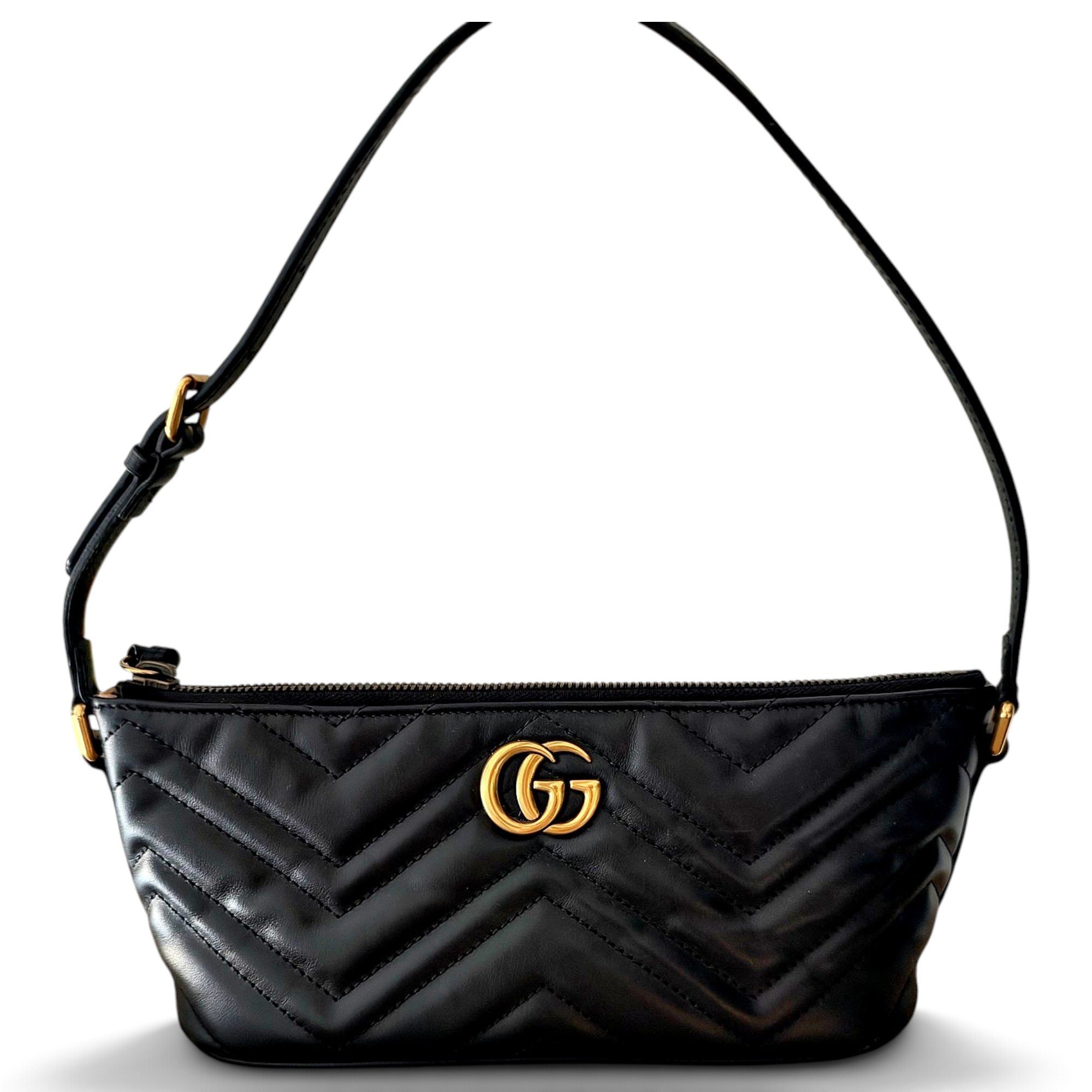 GG Marmont Zip leather handbag