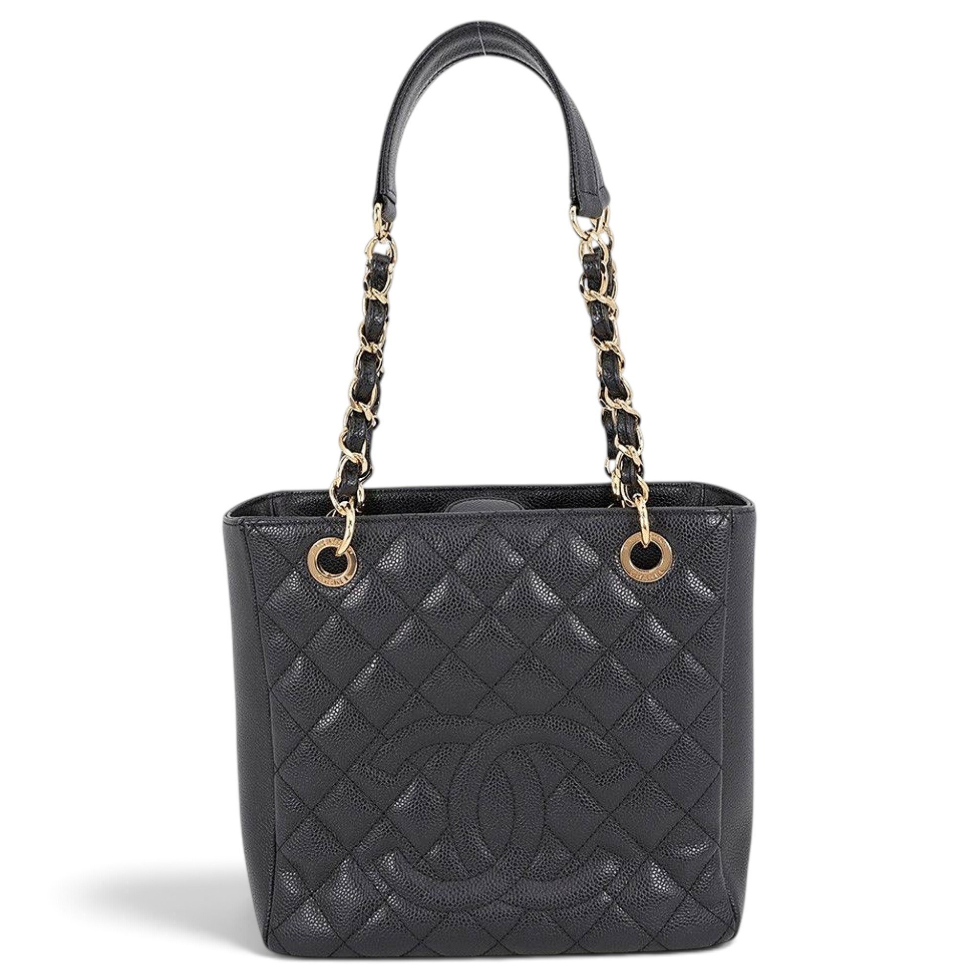 Petite Shopping Tote leather tote