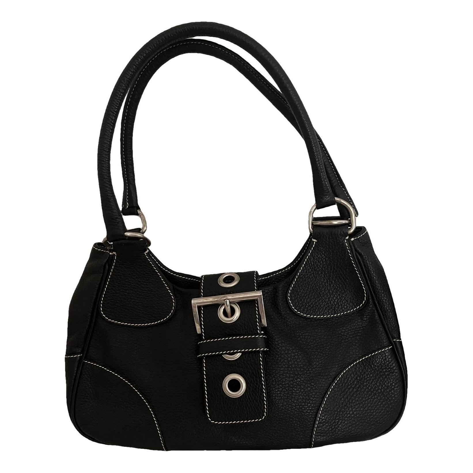 Moon leather handbag