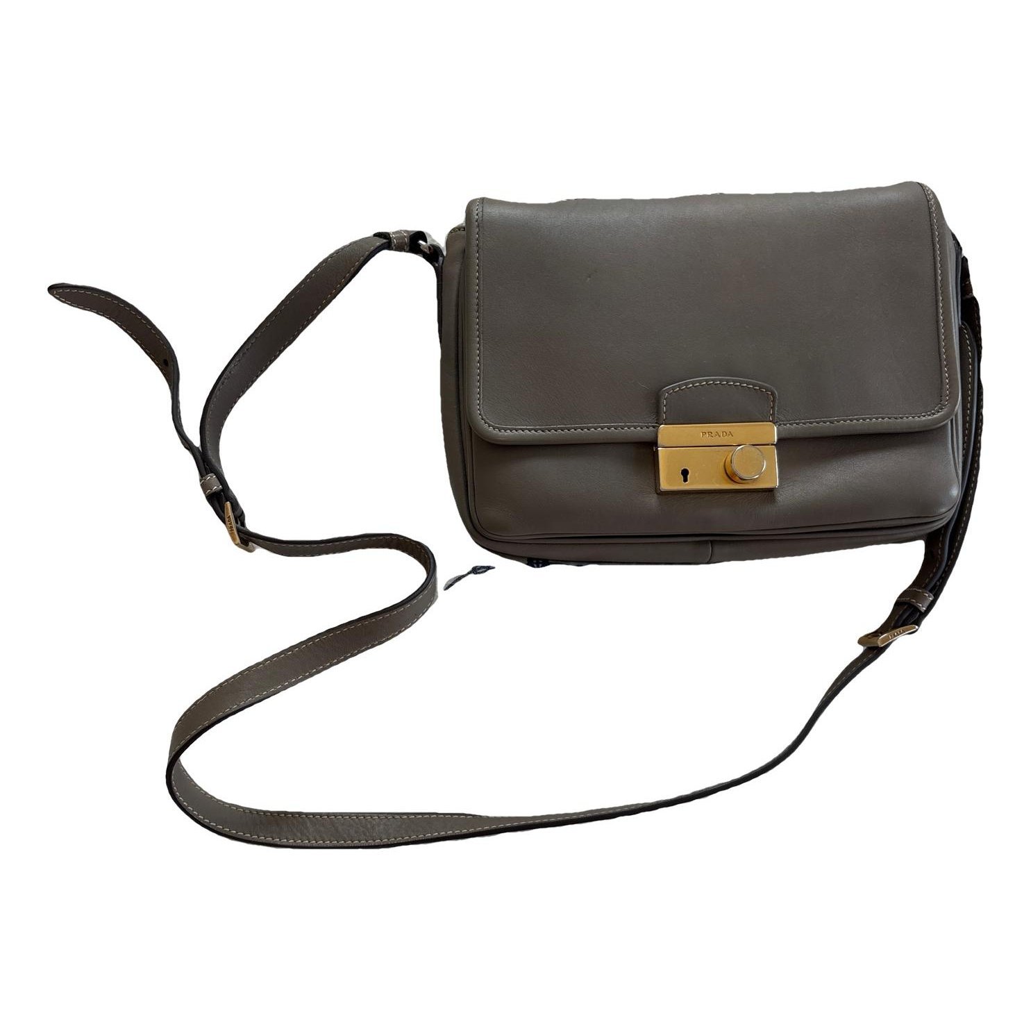 Leather crossbody bag