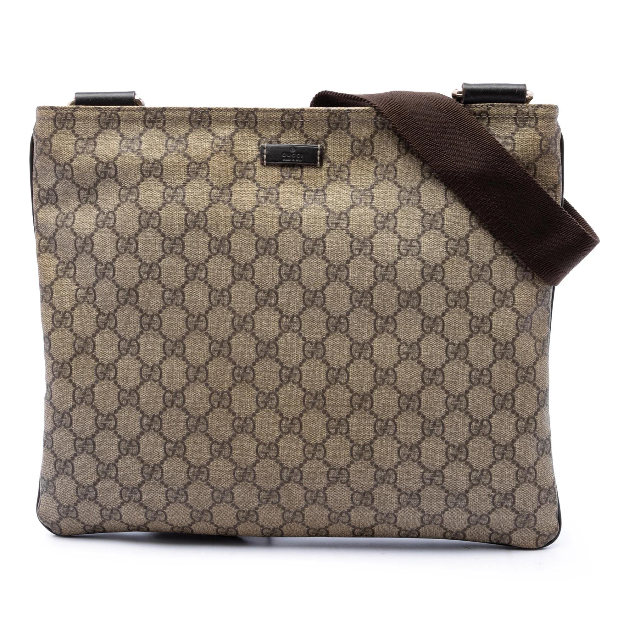 Gucci B leather crossbody bag
