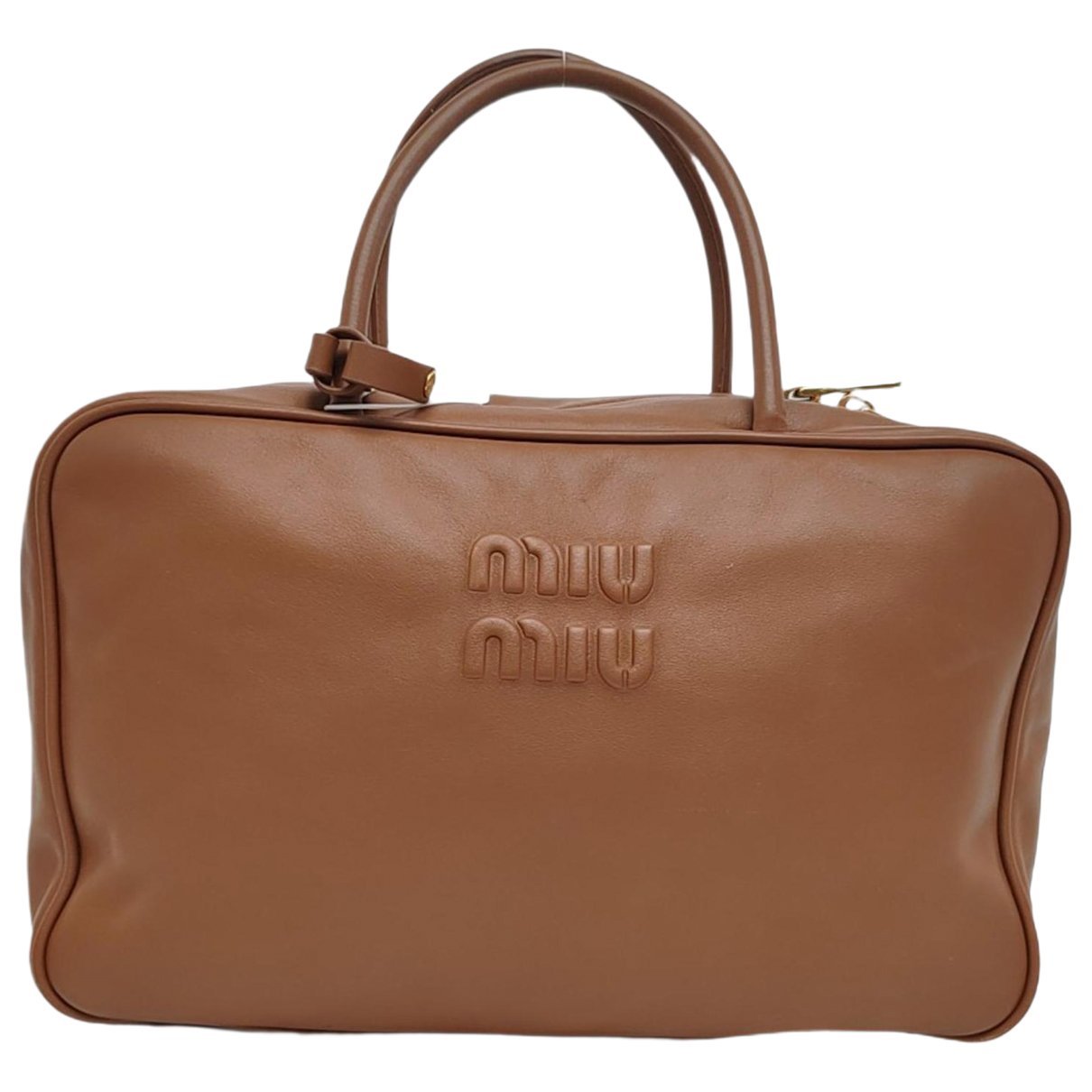 Beau leather handbag