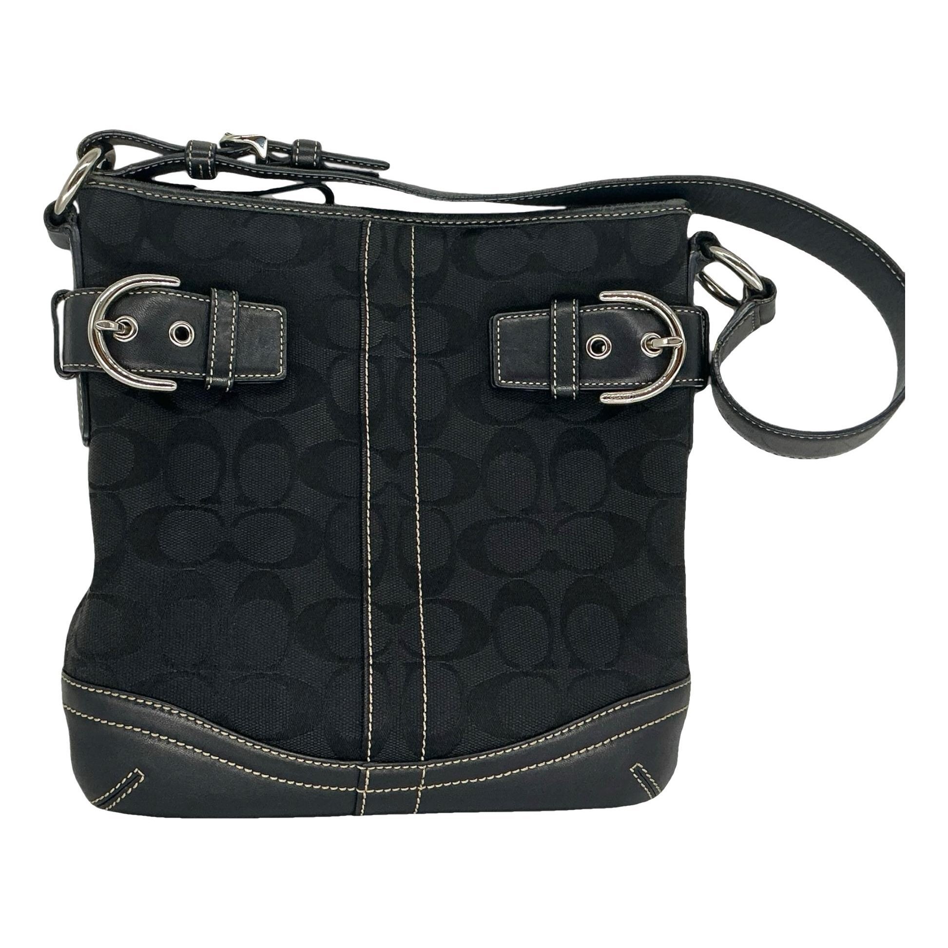 Signature Sufflette leather handbag