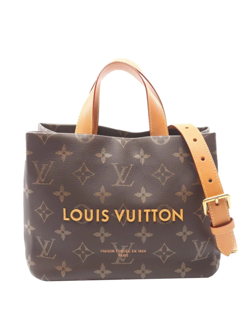 2021-2026 Monogram Mini Shopper Tote satchel