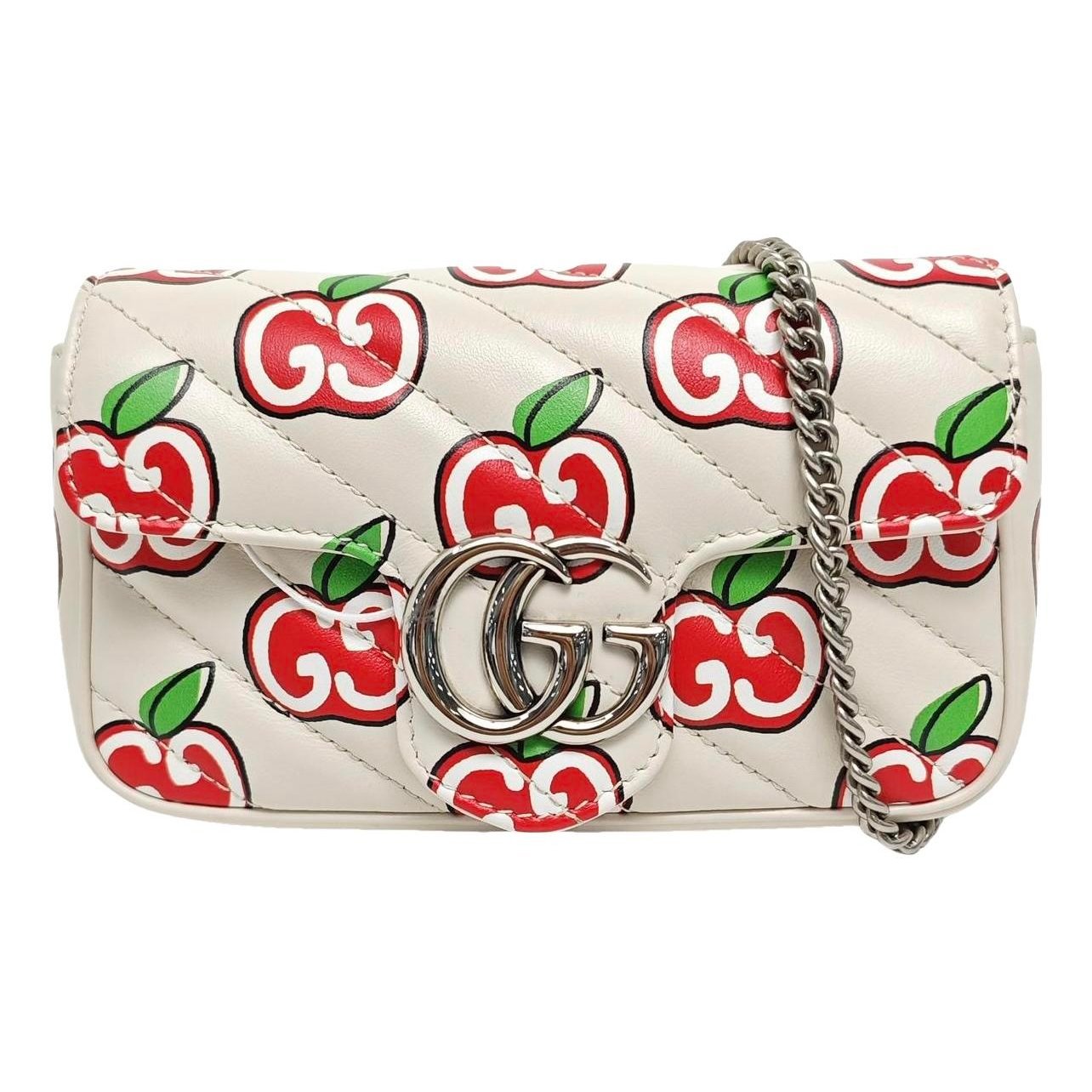 GG Marmont Flap leather crossbody bag