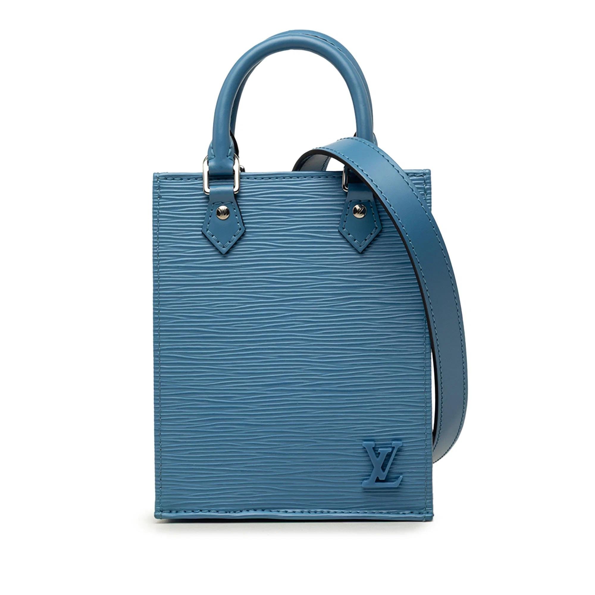 Plat leather satchel