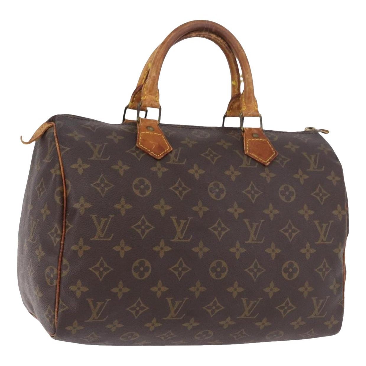 Speedy leather handbag