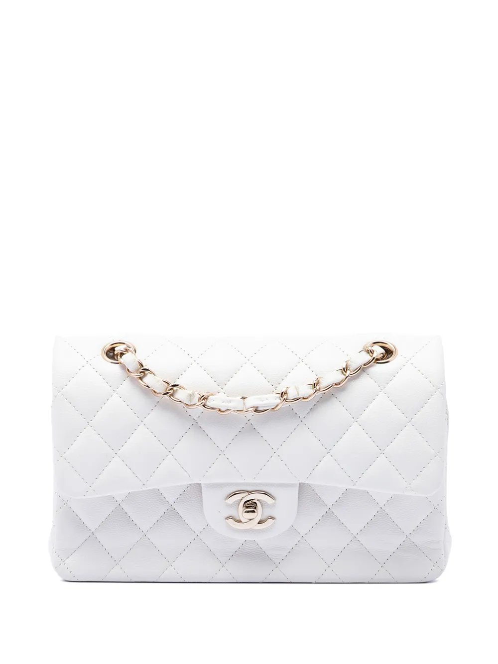 2019 Medium Classic Caviar Double Flap shoulder bag