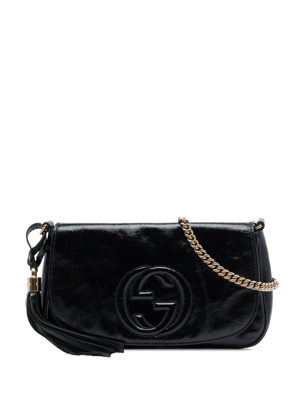 2016-2026 Medium Patent Soho Chain Flap crossbody bag