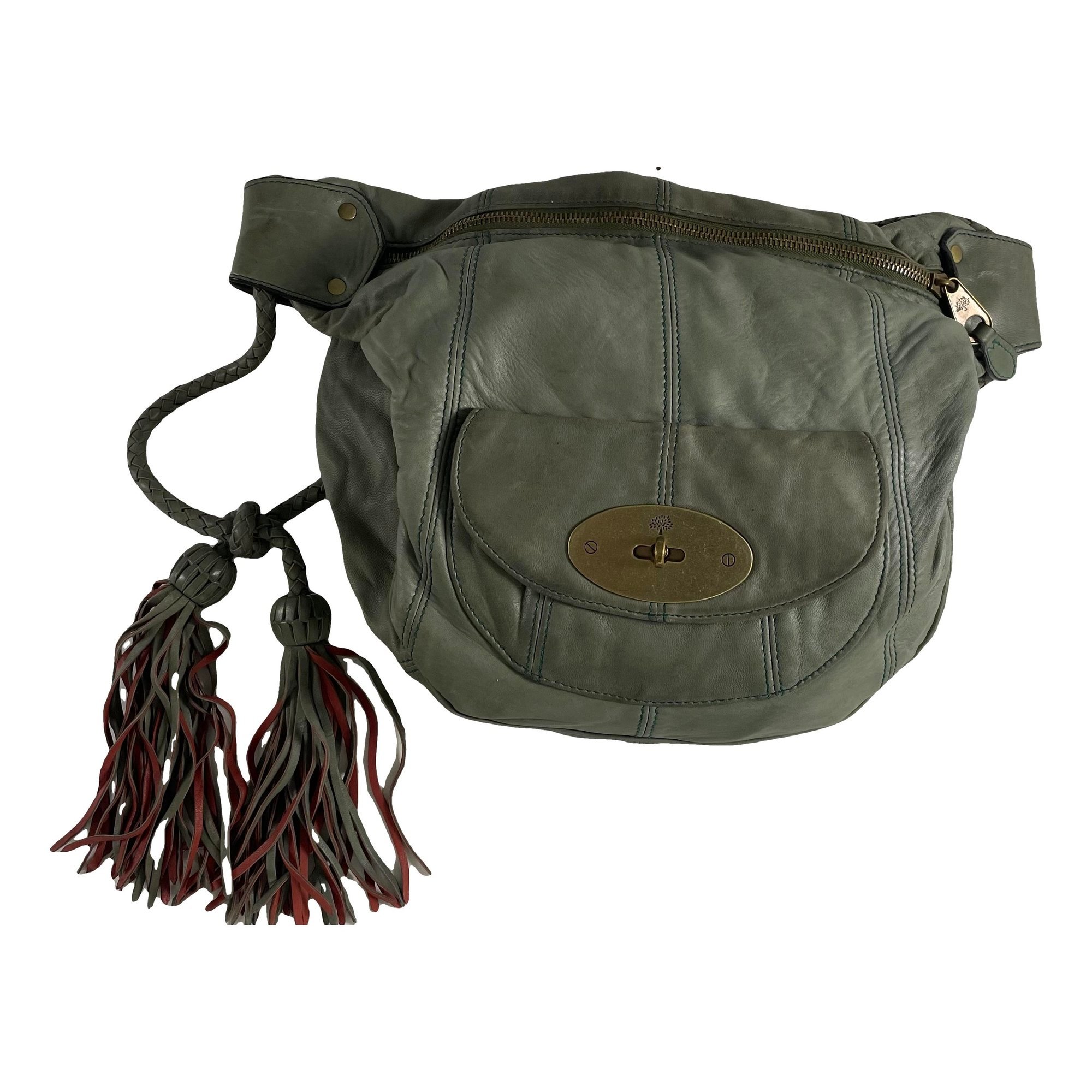 Leather handbag