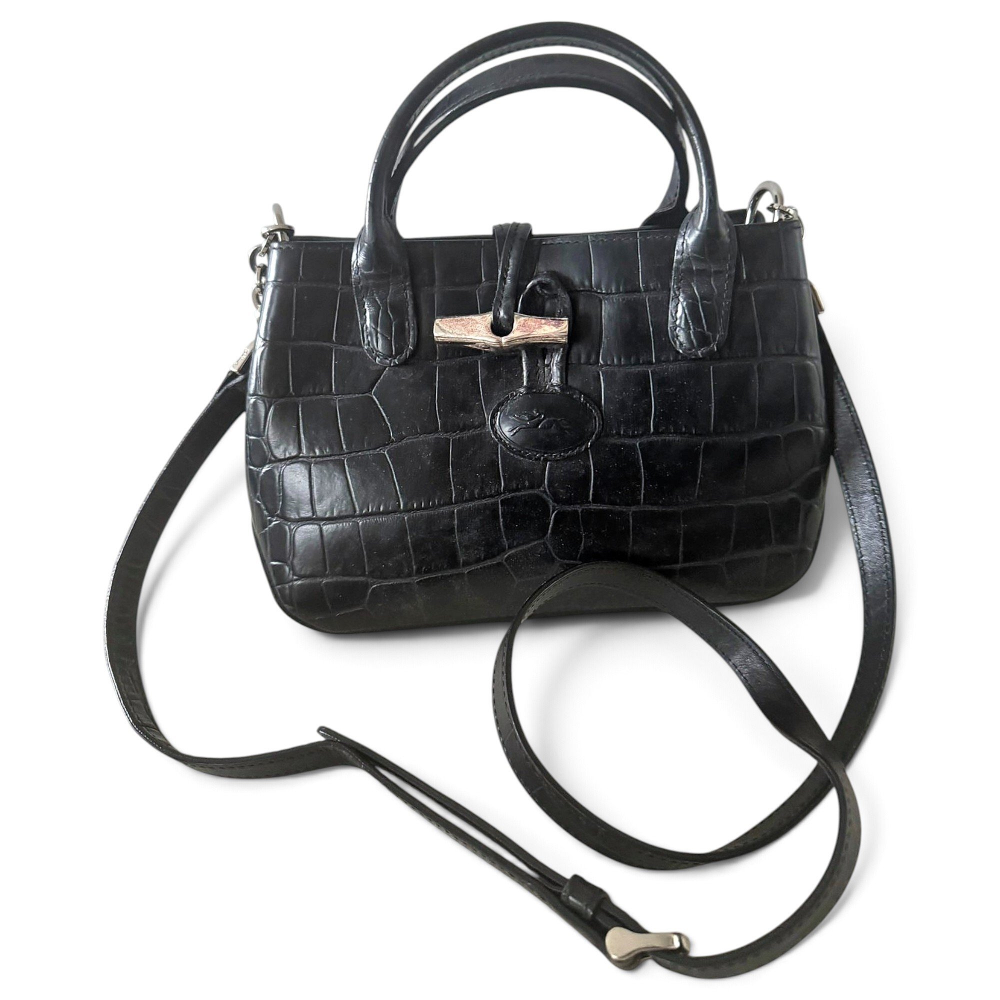Roseau leather handbag