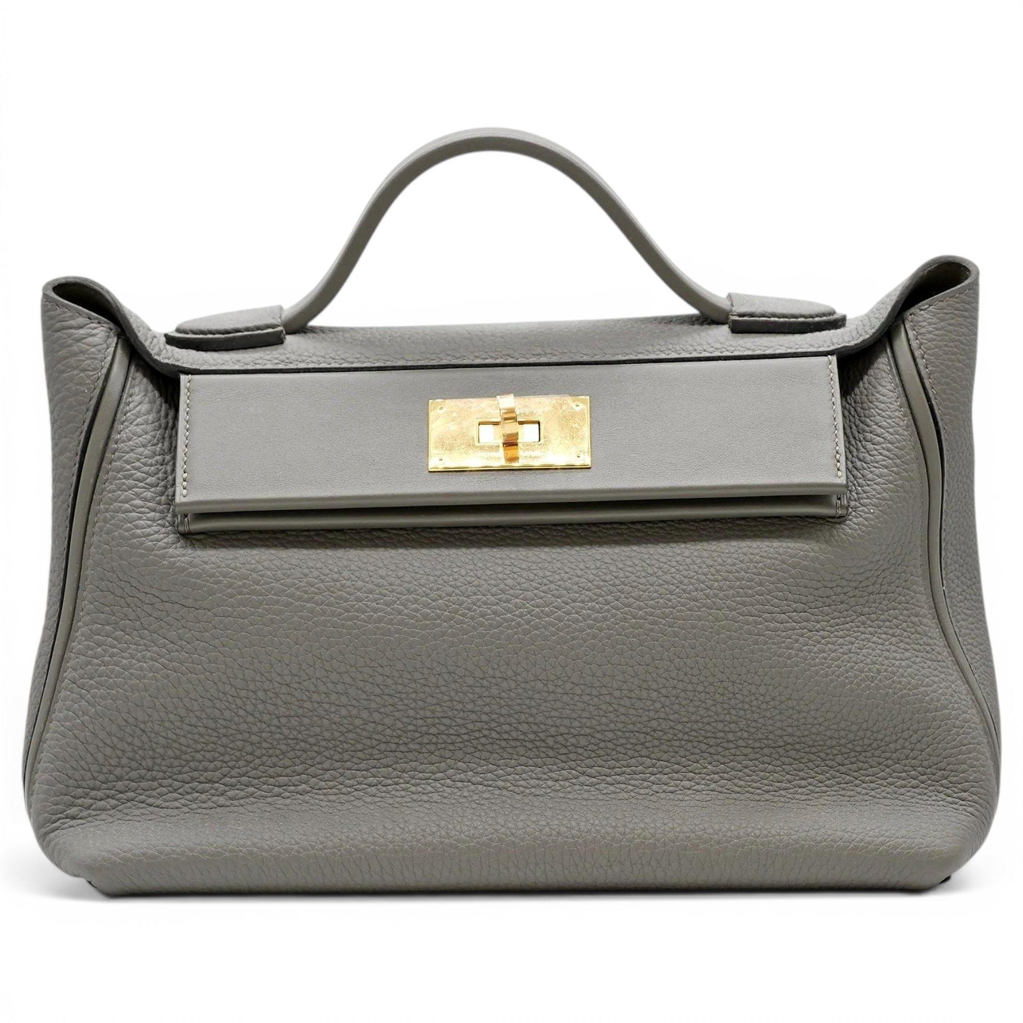 Hermes 24/24 Handbag Maurice Leather 2018