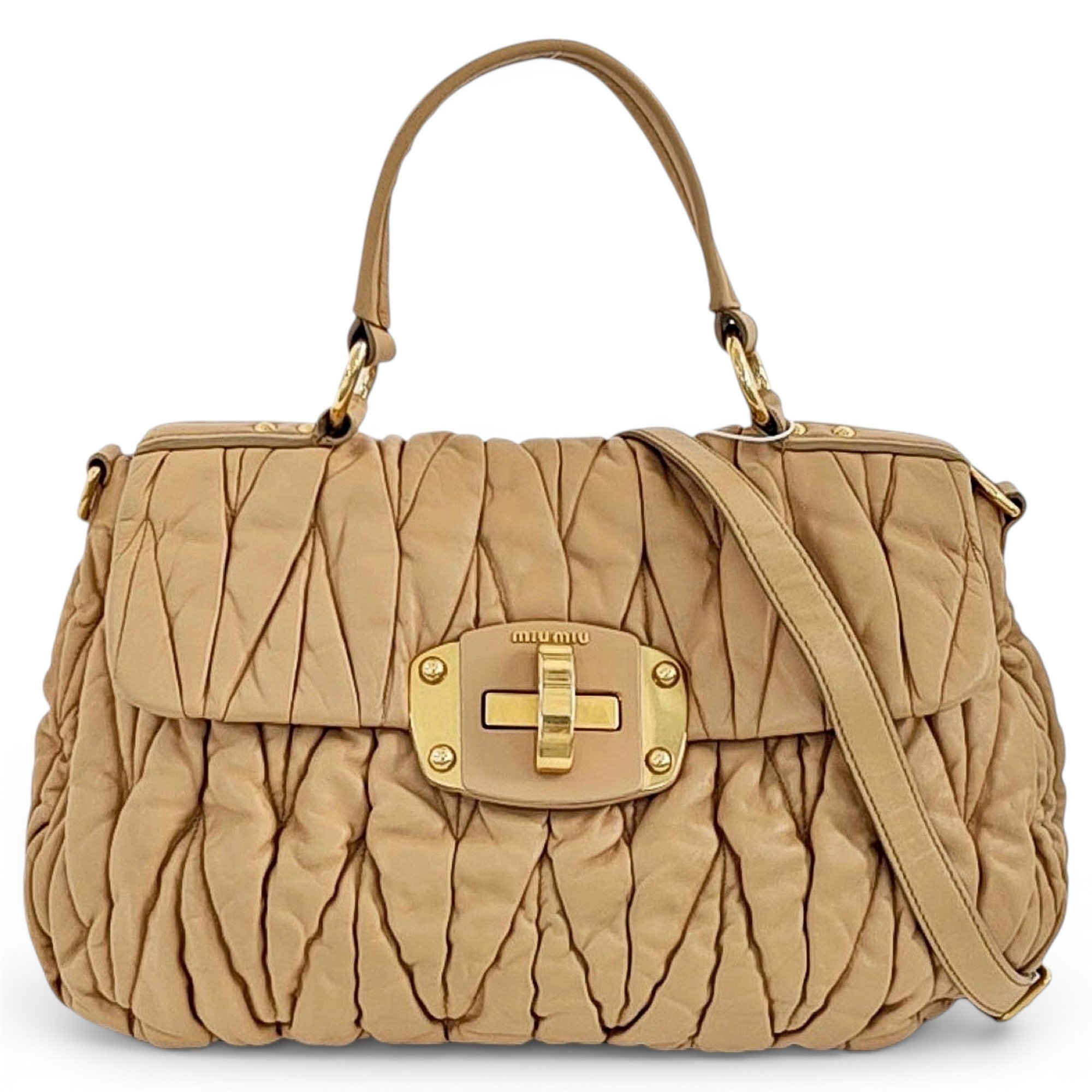Leather handbag