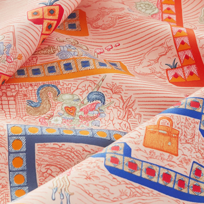 Super Silk Quest Detail Scarf 45