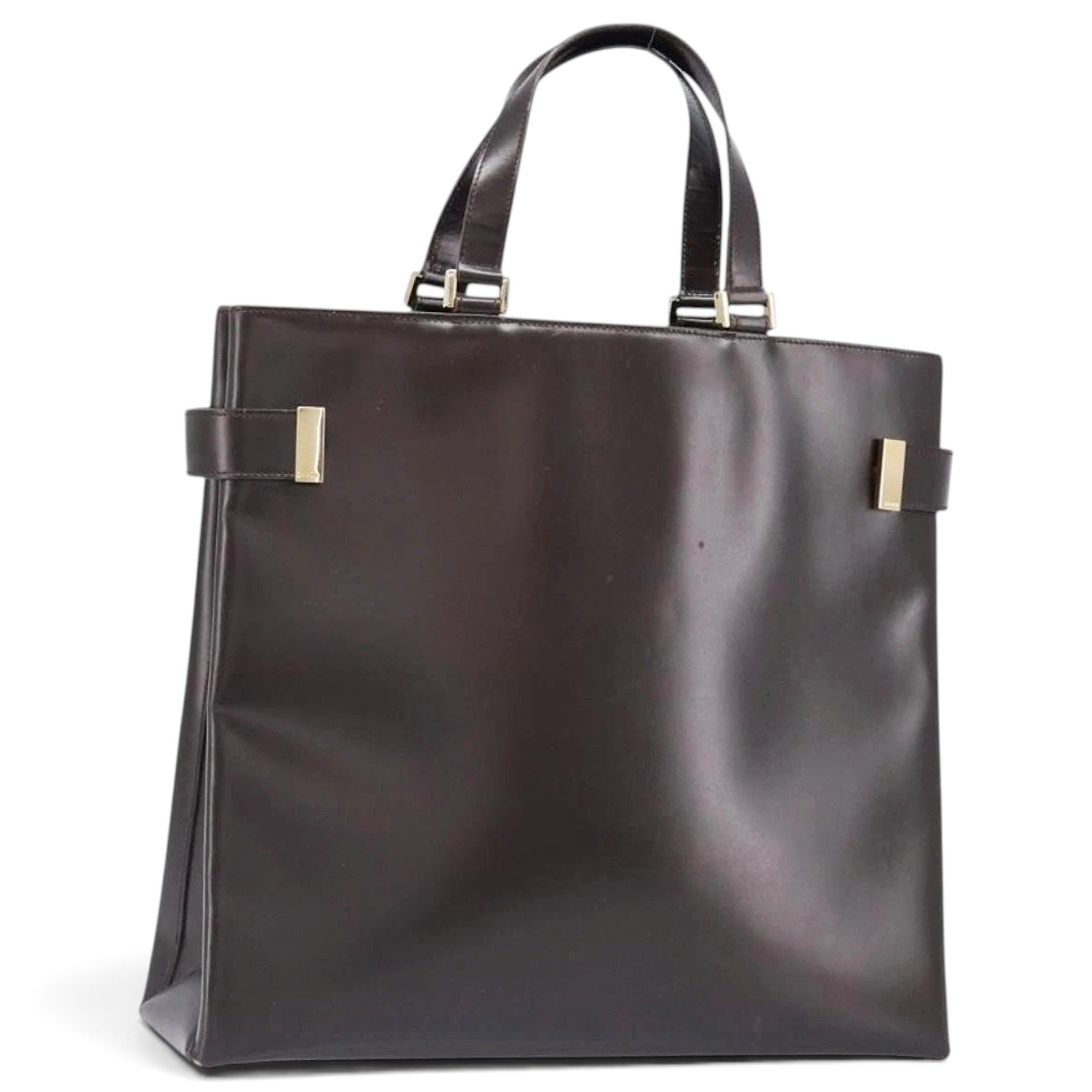 Leather handbag