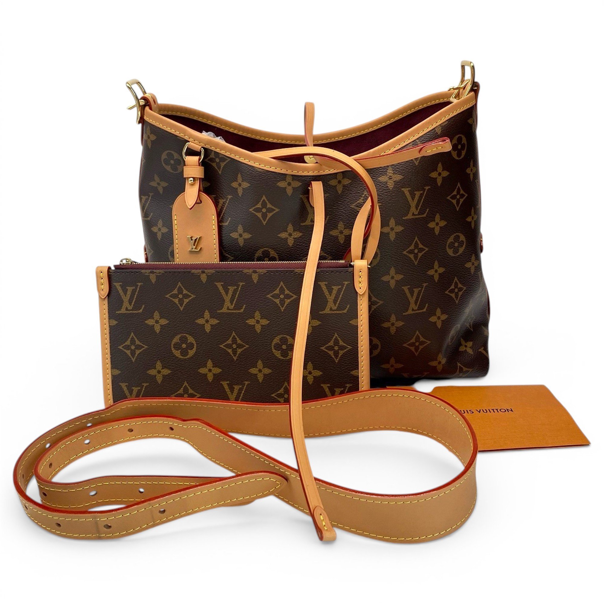 Carry All leather handbag