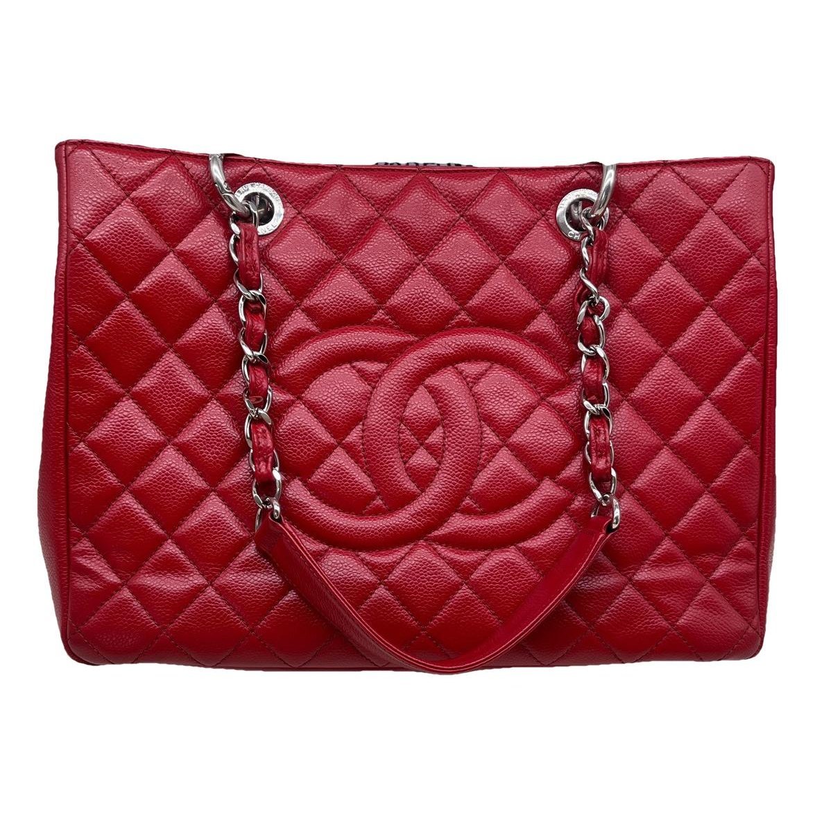 Grand shopping leather tote