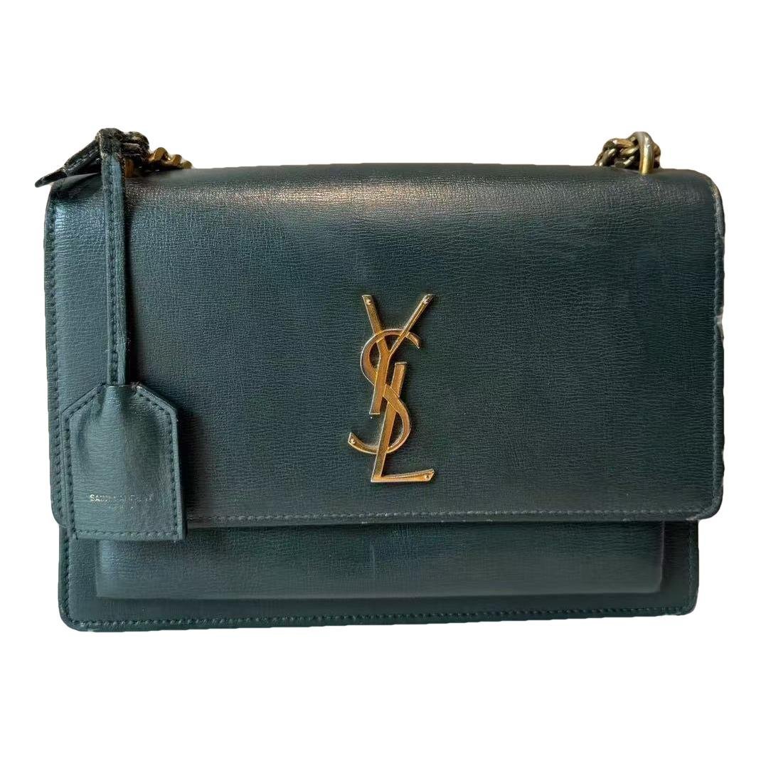 Sunset leather handbag