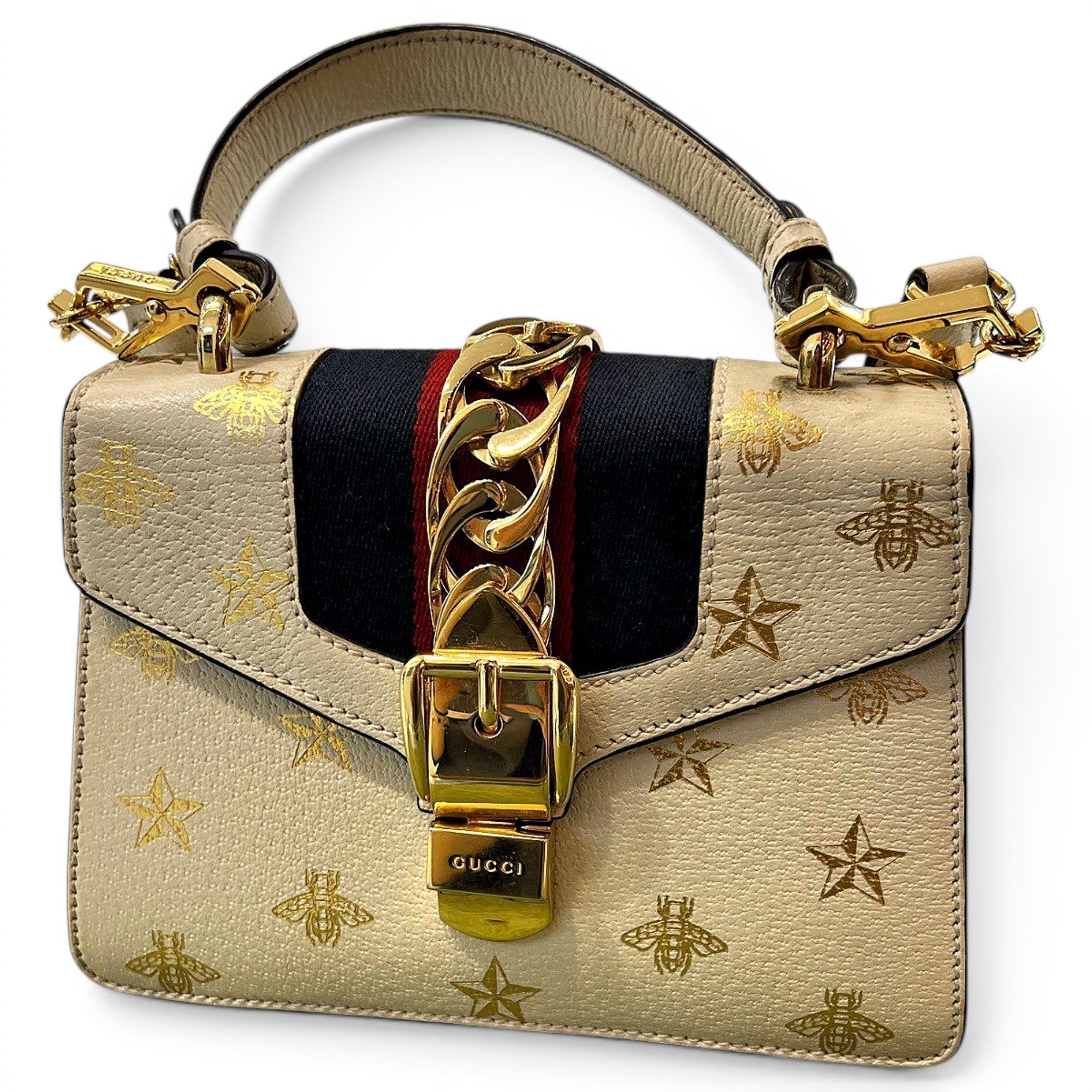 Sylvie Top Handle leather handbag