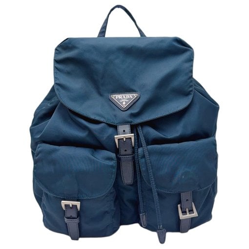 Leather backpack