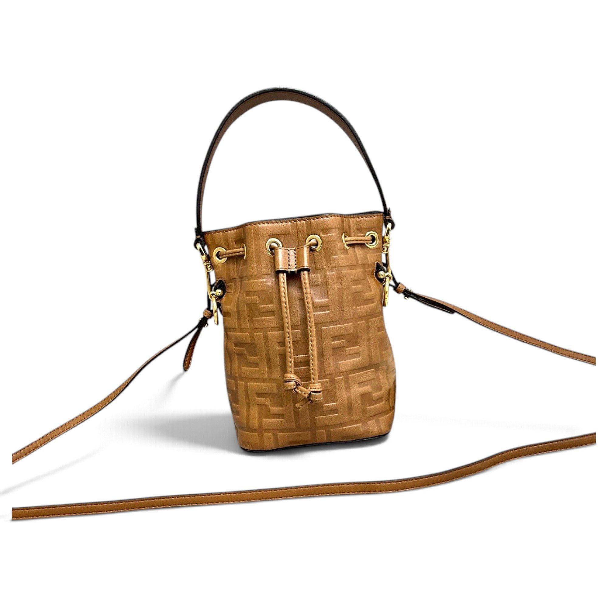 Mon Trésor leather handbag