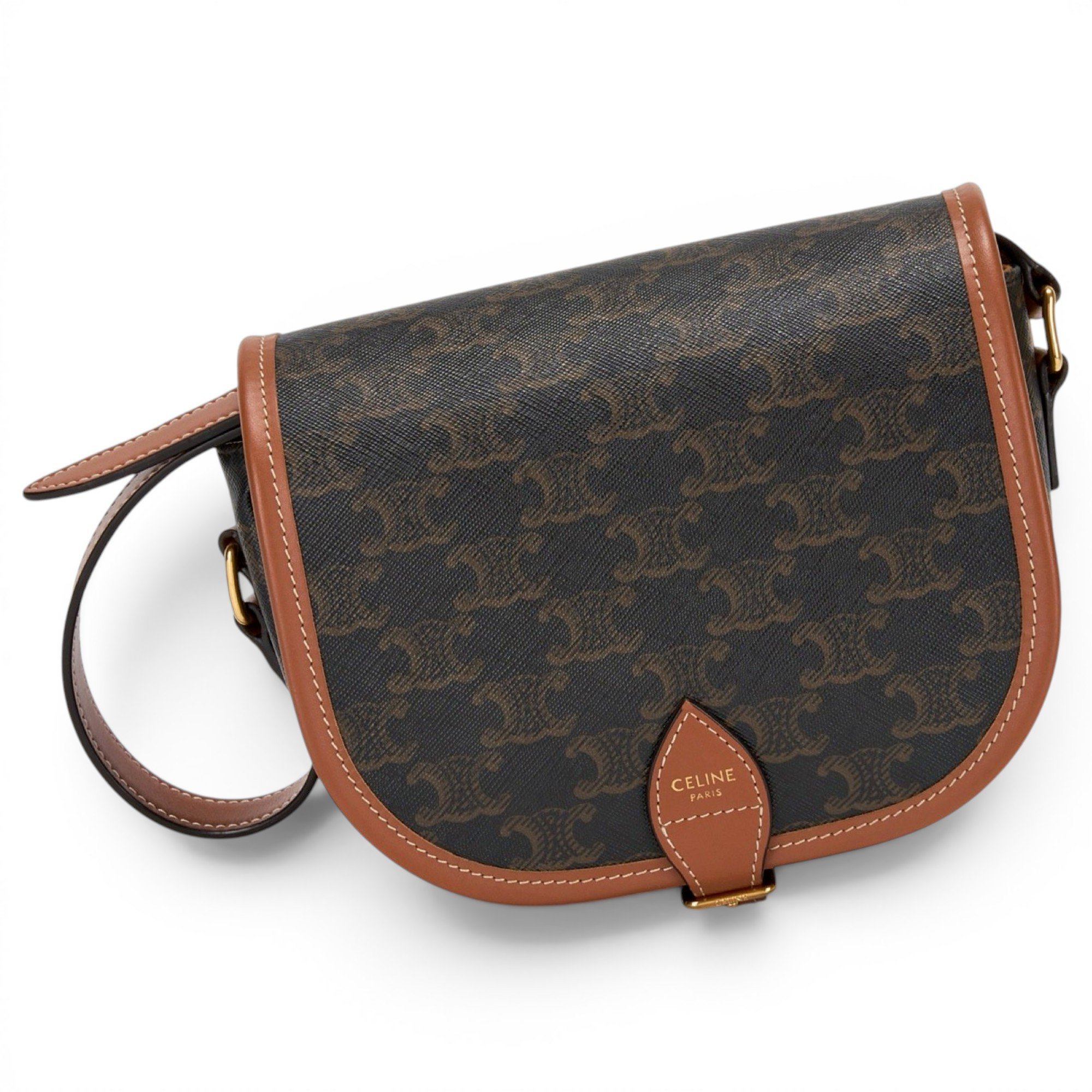 Folco leather crossbody bag