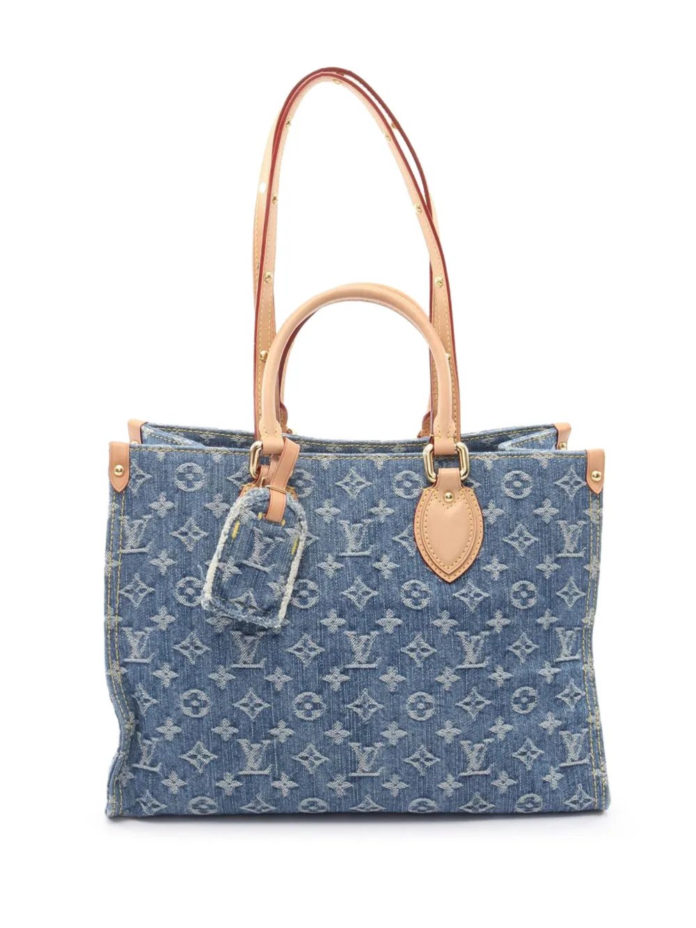 2021-2026 Monogram Denim Onthego MM satchel