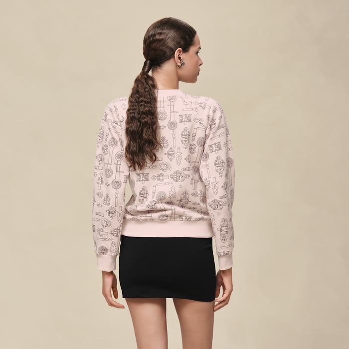 Rose Opaline "Ferronnerie Remix" Sweatshirt