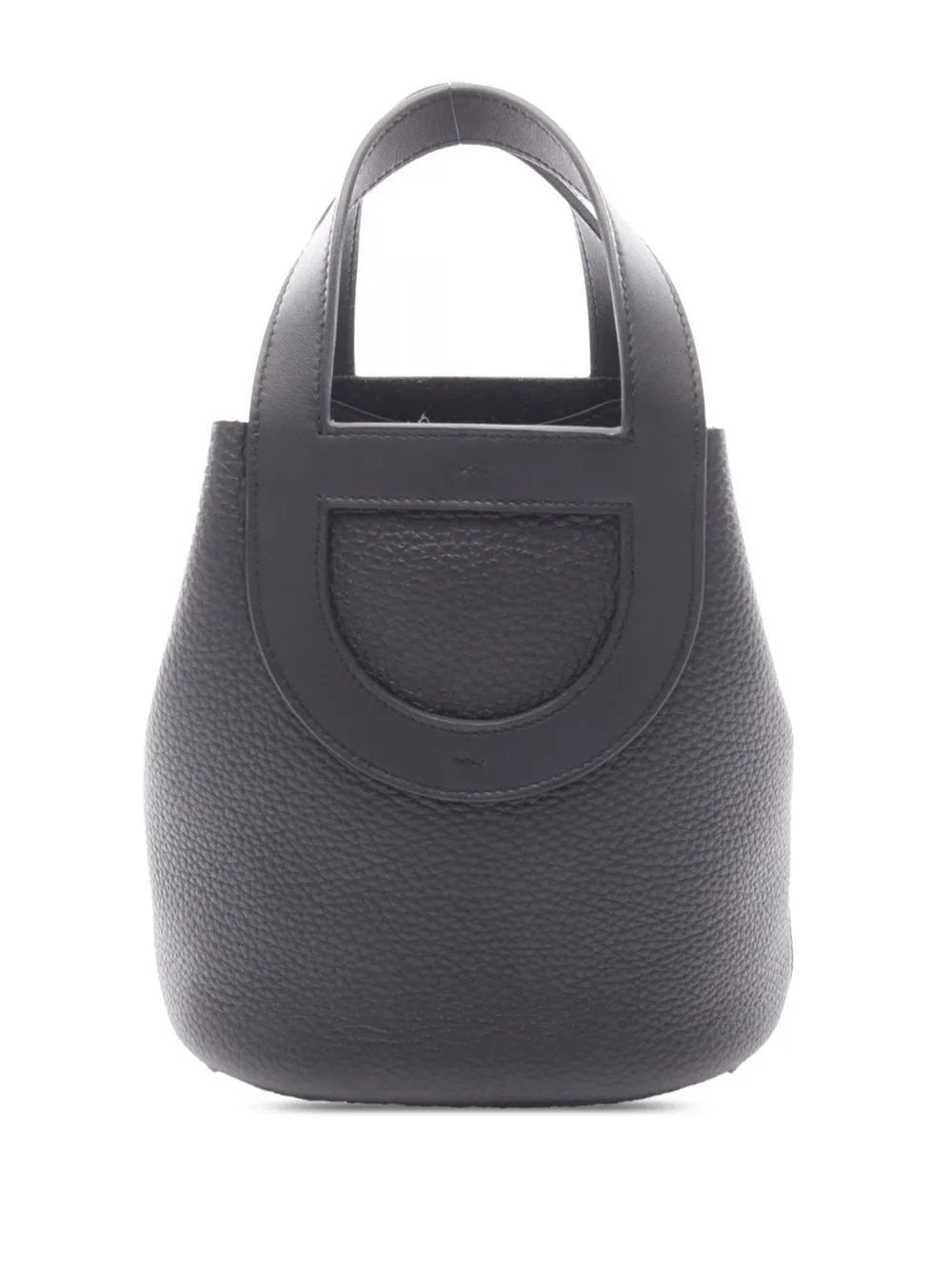 2024 HERMES in the loop 18 Taurillon Clemence leather Taurillon Clemence Black Used Women handbag