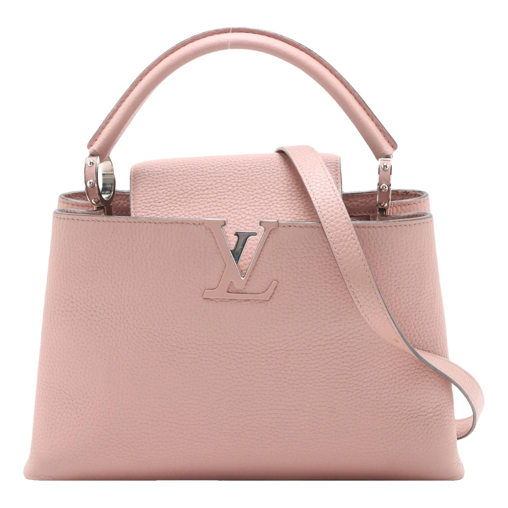 Capucines leather handbag