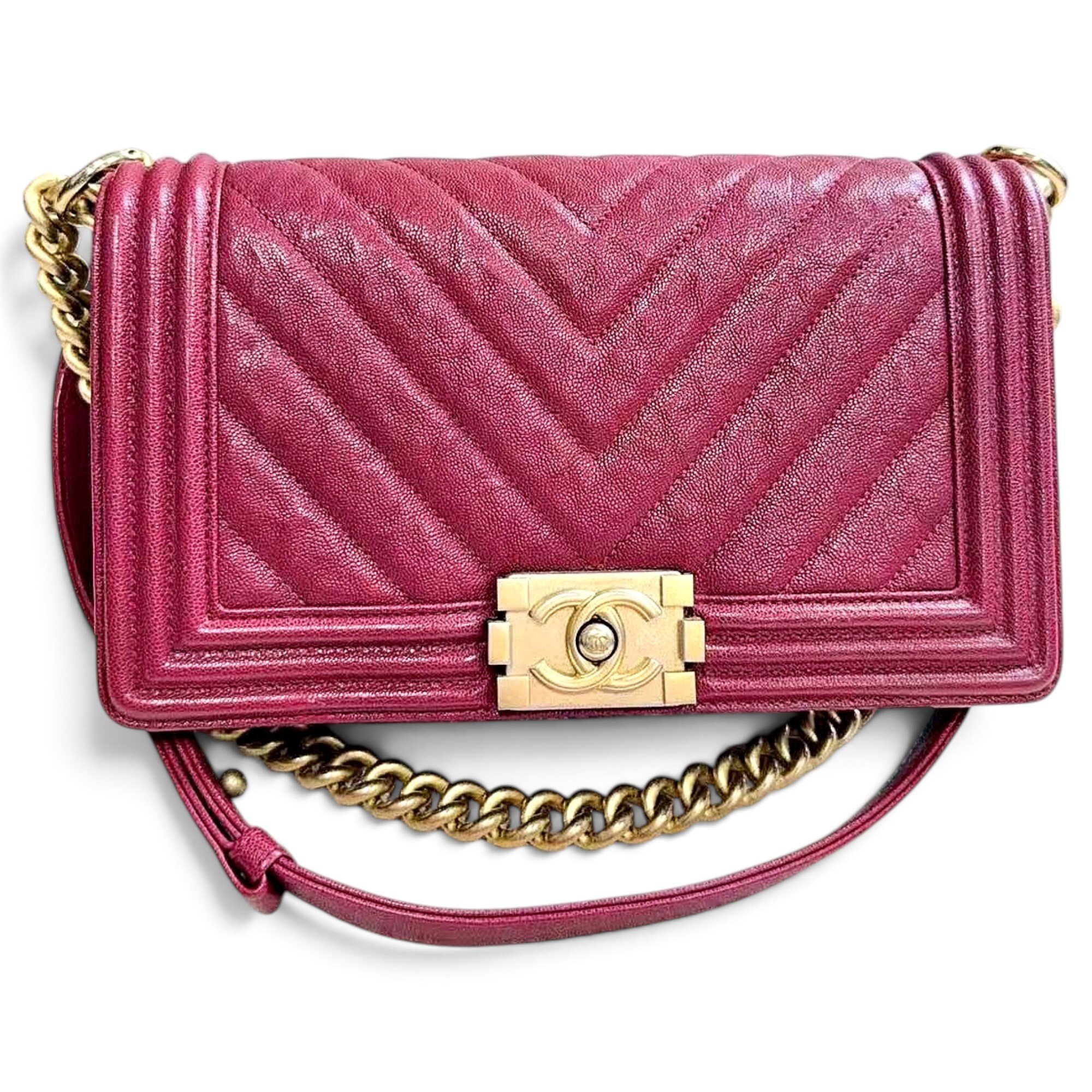Boy leather handbag