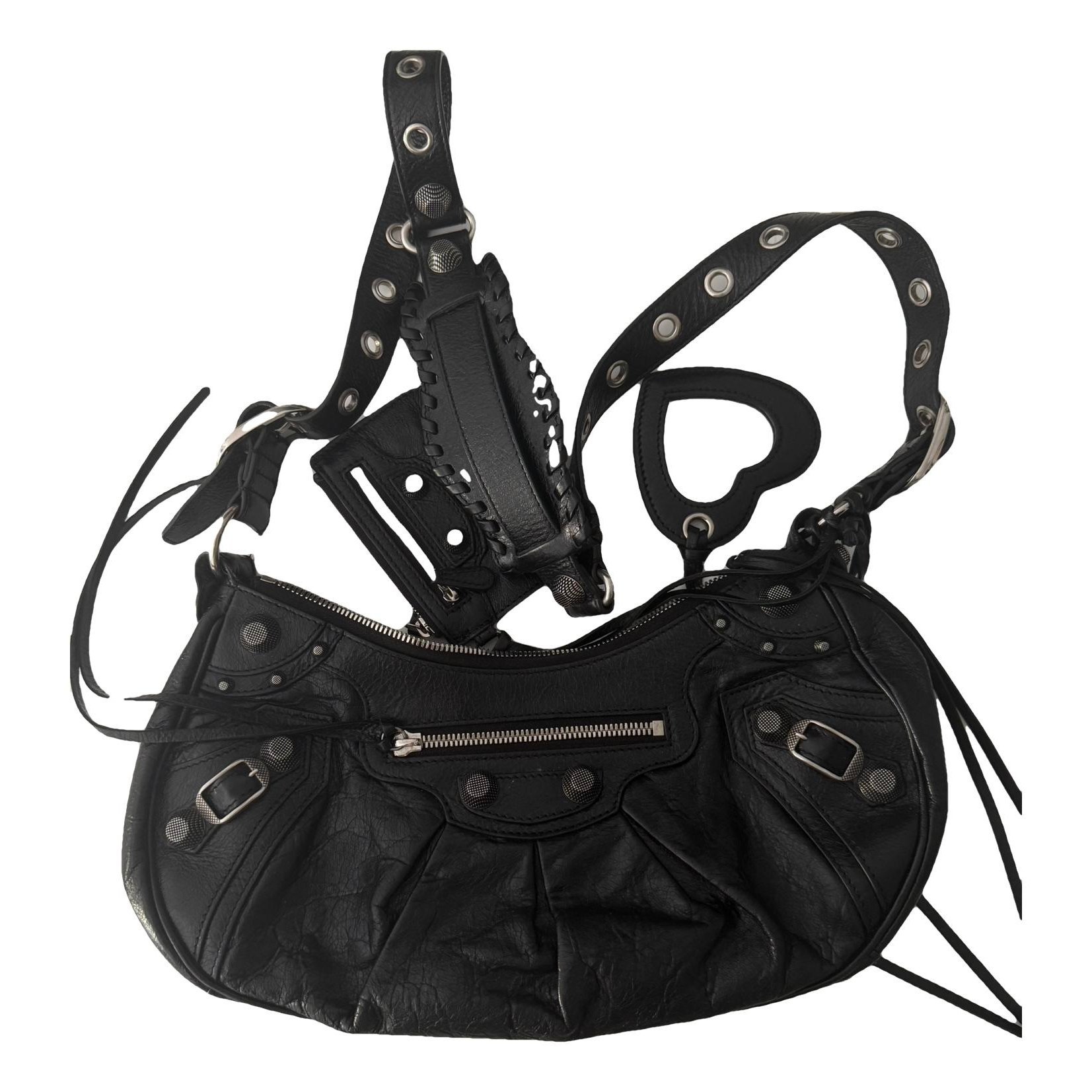 Le Cagole leather handbag