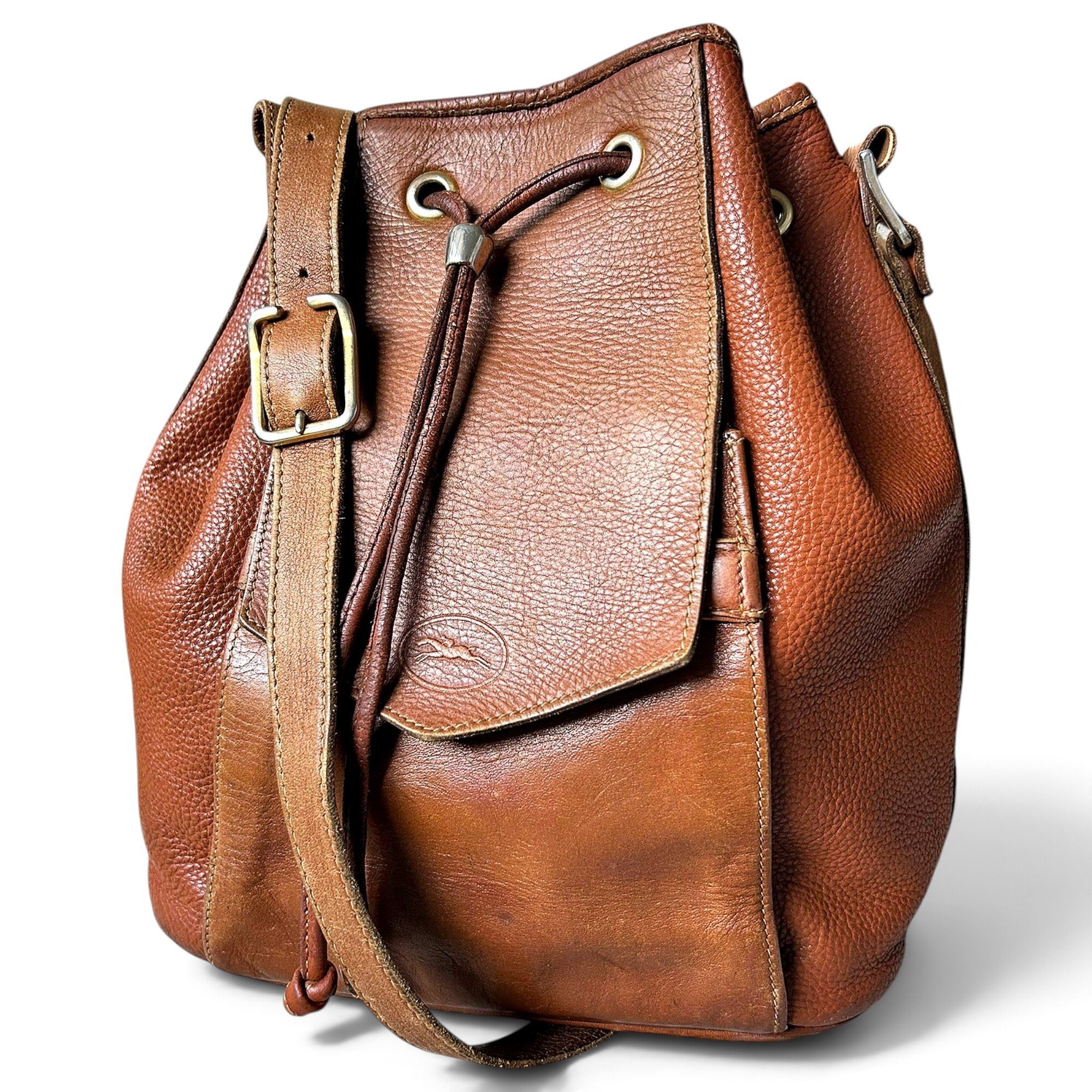 Leather crossbody bag
