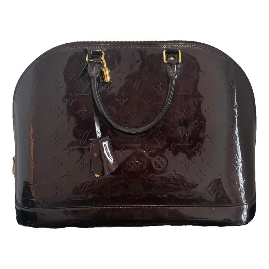 Alma patent leather handbag