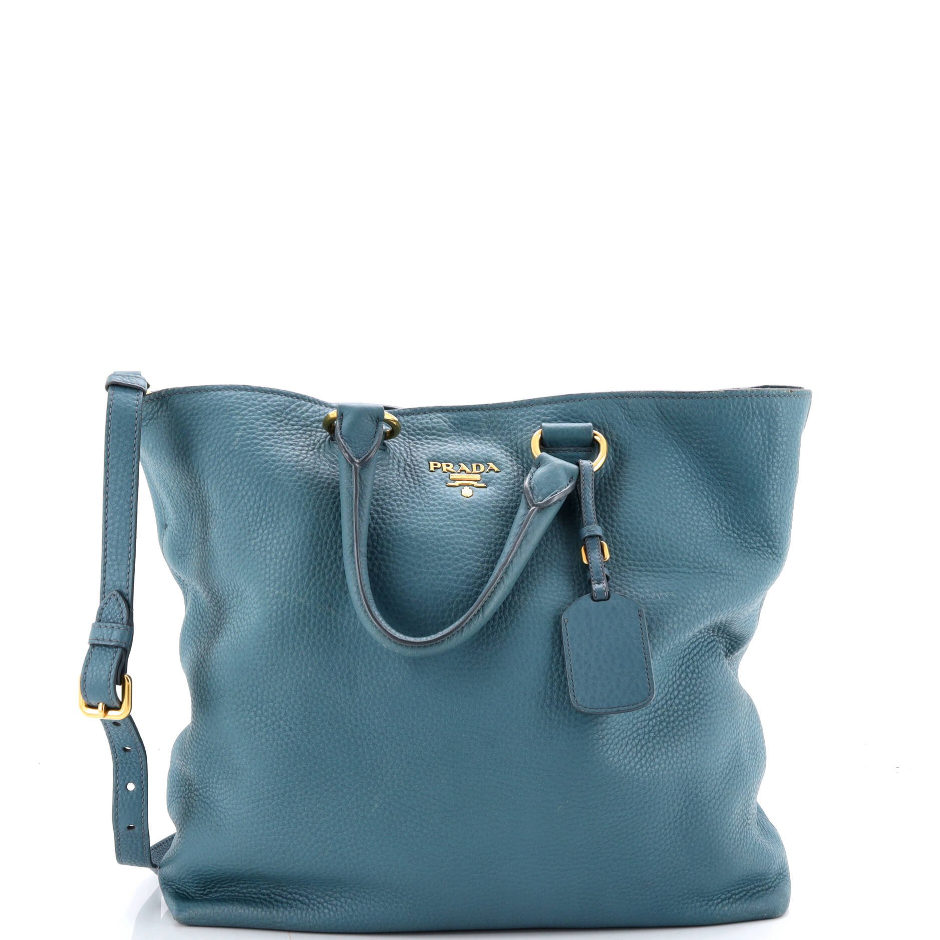 Convertible Shopper Tote Vitello Daino Large